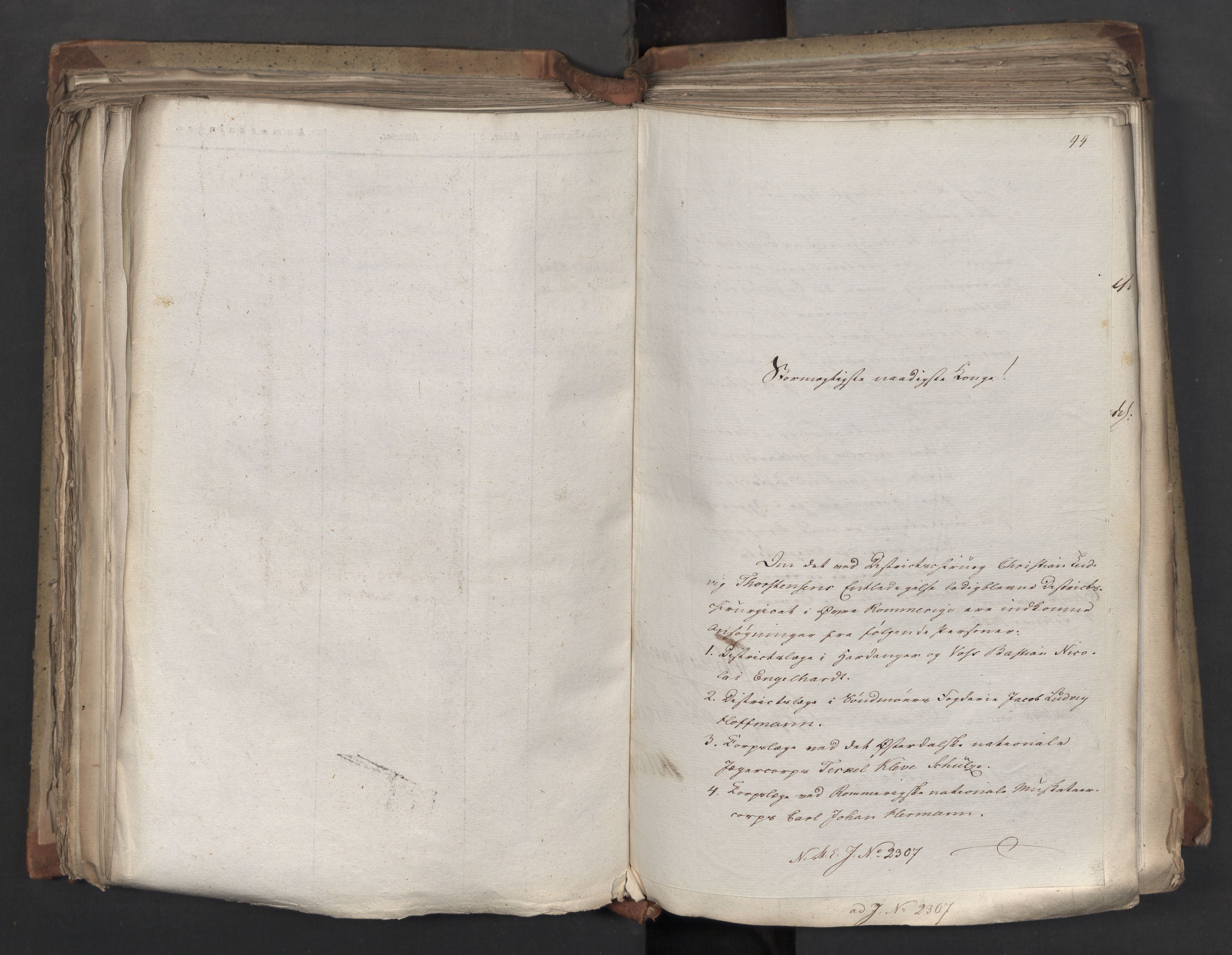 Statsrådsavdelingen i Stockholm, AV/RA-S-1003/D/Da/L0041: Regjeringsinnstillinger nr. 2204-2466, 1825, s. 310