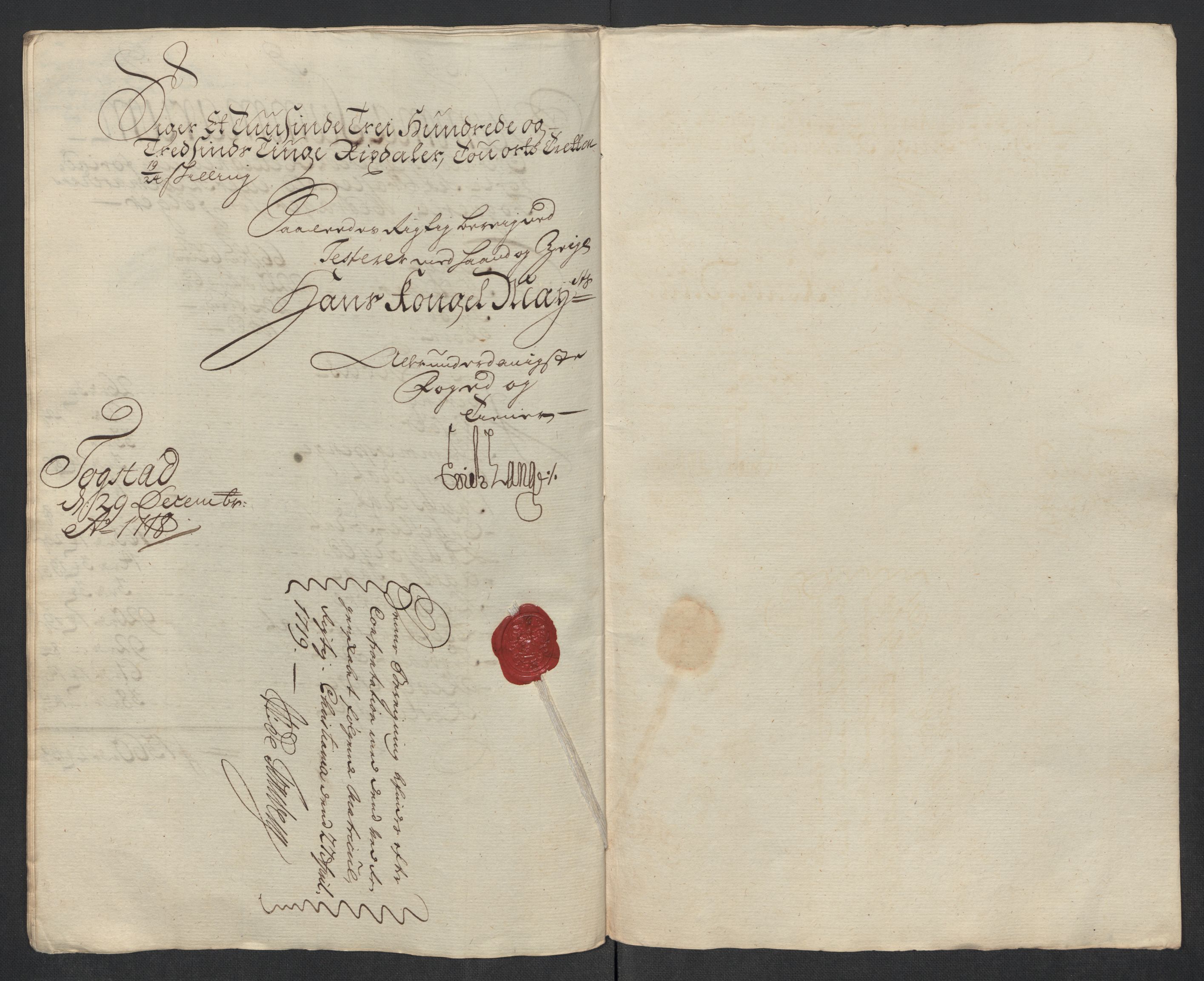 Rentekammeret inntil 1814, Reviderte regnskaper, Fogderegnskap, AV/RA-EA-4092/R16/L1057: Fogderegnskap Hedmark, 1718, s. 263