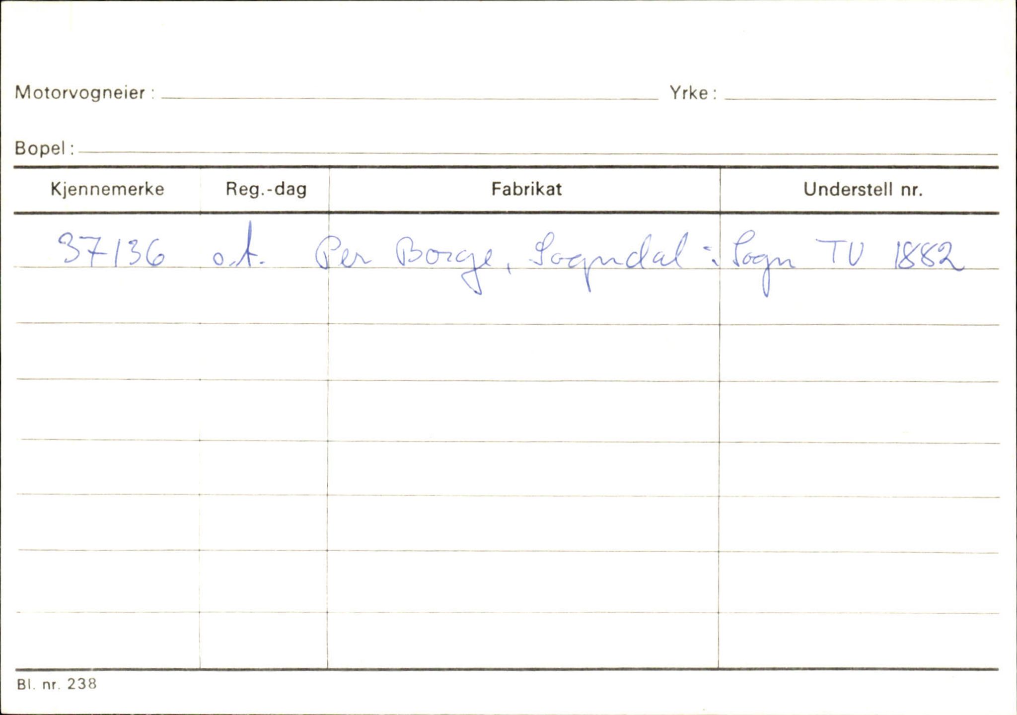 Statens vegvesen, Sogn og Fjordane vegkontor, SAB/A-5301/4/F/L0124: Eigarregister Sogndal A-U, 1945-1975, s. 2027