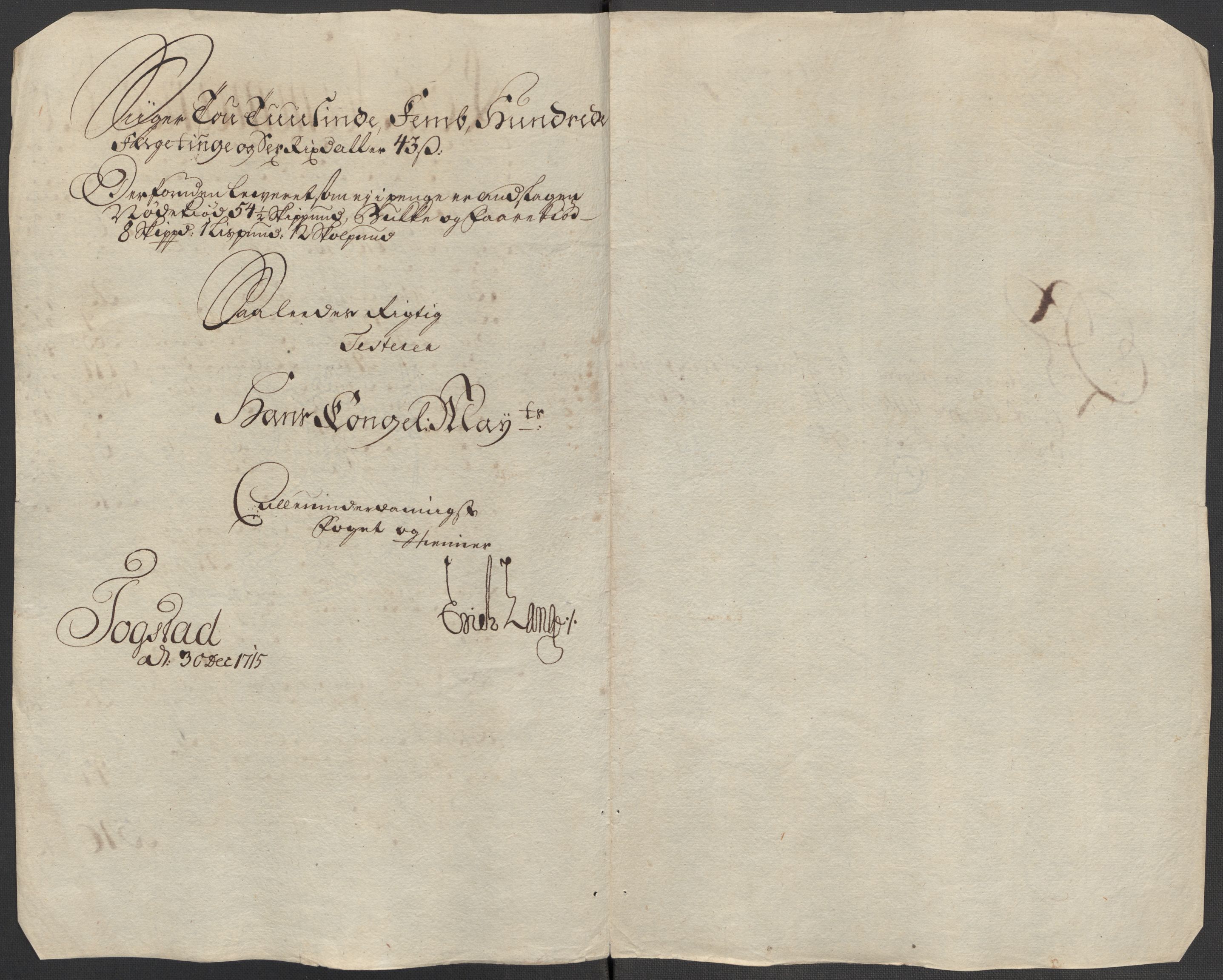 Rentekammeret inntil 1814, Reviderte regnskaper, Fogderegnskap, AV/RA-EA-4092/R16/L1052: Fogderegnskap Hedmark, 1714, s. 170