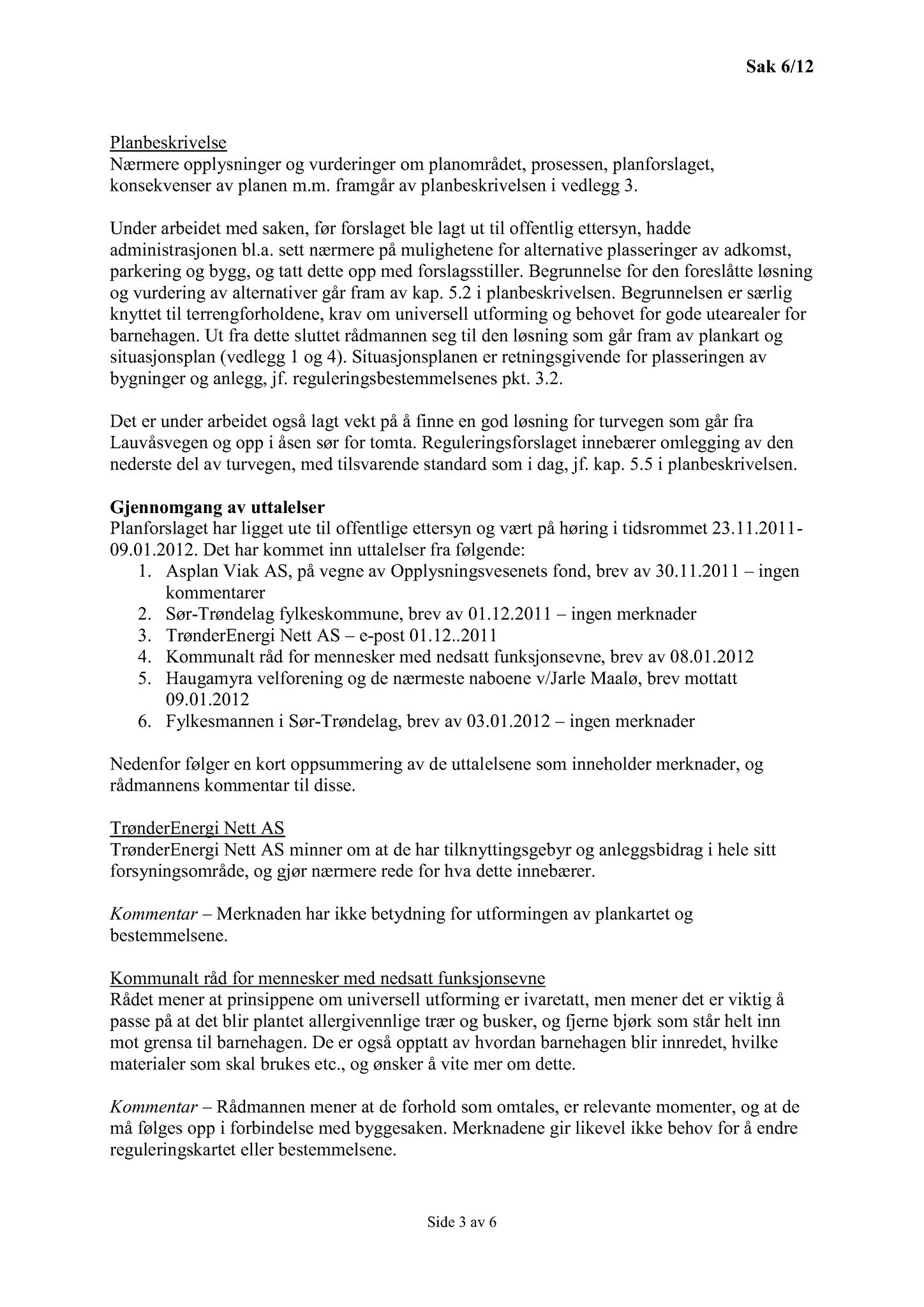 Klæbu Kommune, TRKO/KK/02-FS/L005: Formannsskapet - Møtedokumenter, 2012, s. 1219