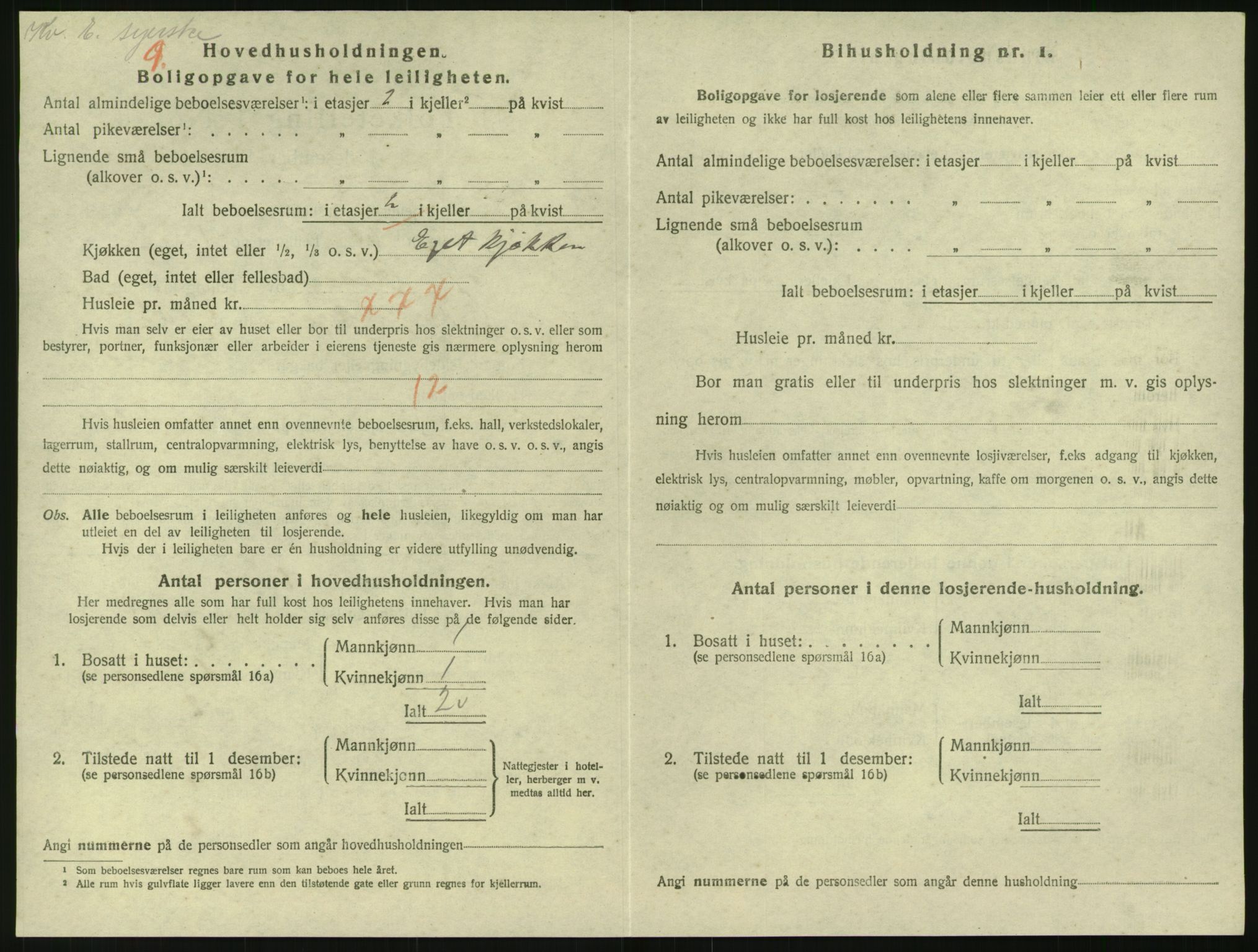 SAK, Folketelling 1920 for 0901 Risør kjøpstad, 1920, s. 2128