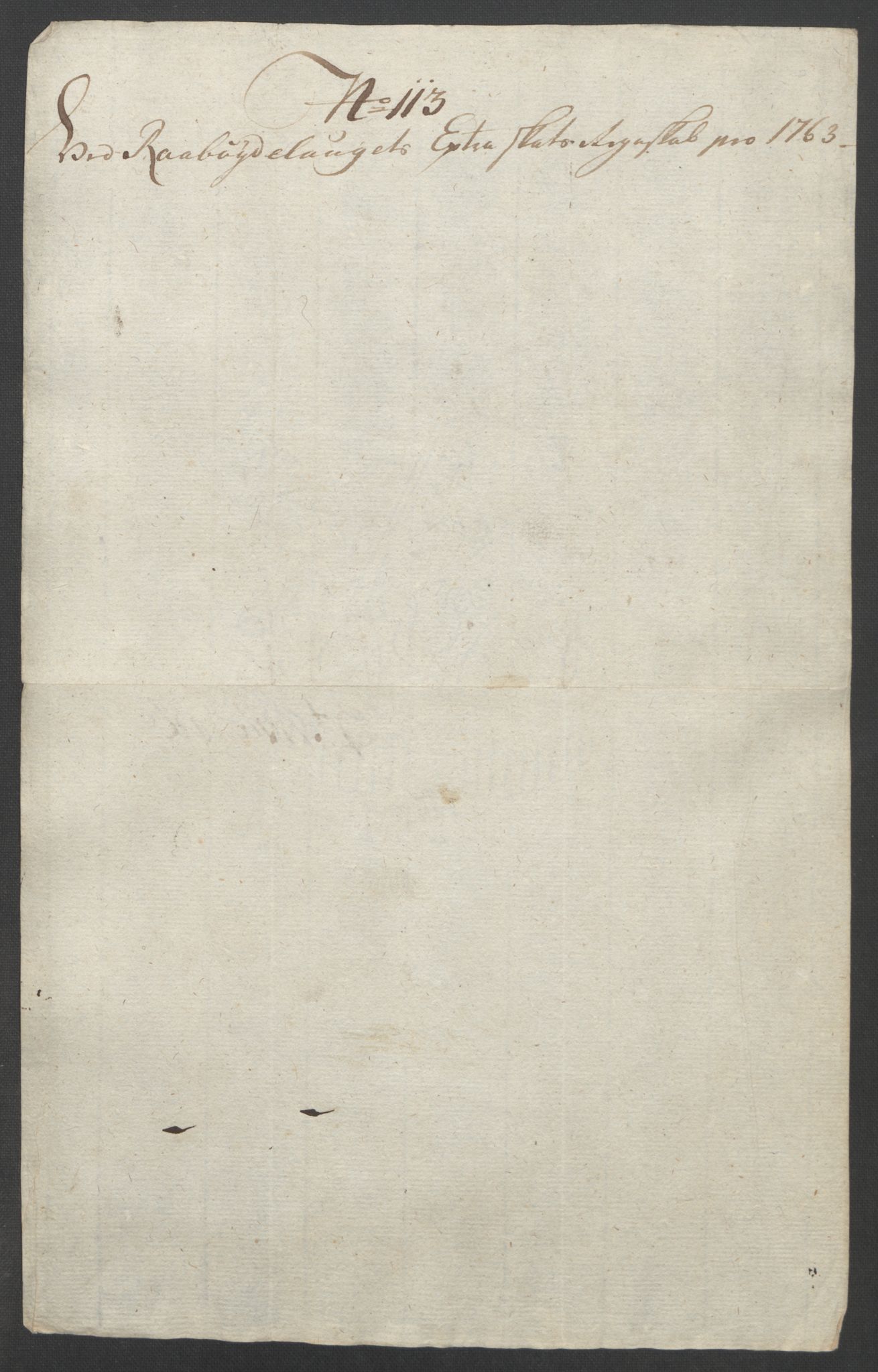 Rentekammeret inntil 1814, Reviderte regnskaper, Fogderegnskap, RA/EA-4092/R40/L2517: Ekstraskatten Råbyggelag, 1762-1763, s. 543