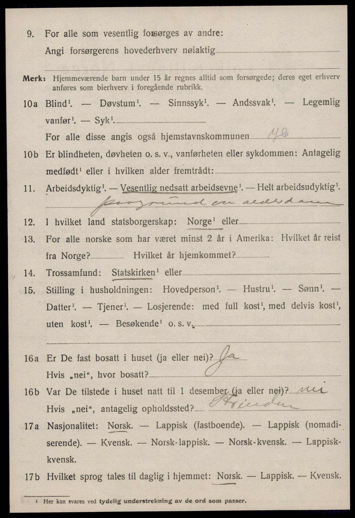 SAT, Folketelling 1920 for 1612 Hemne herred, 1920, s. 4671
