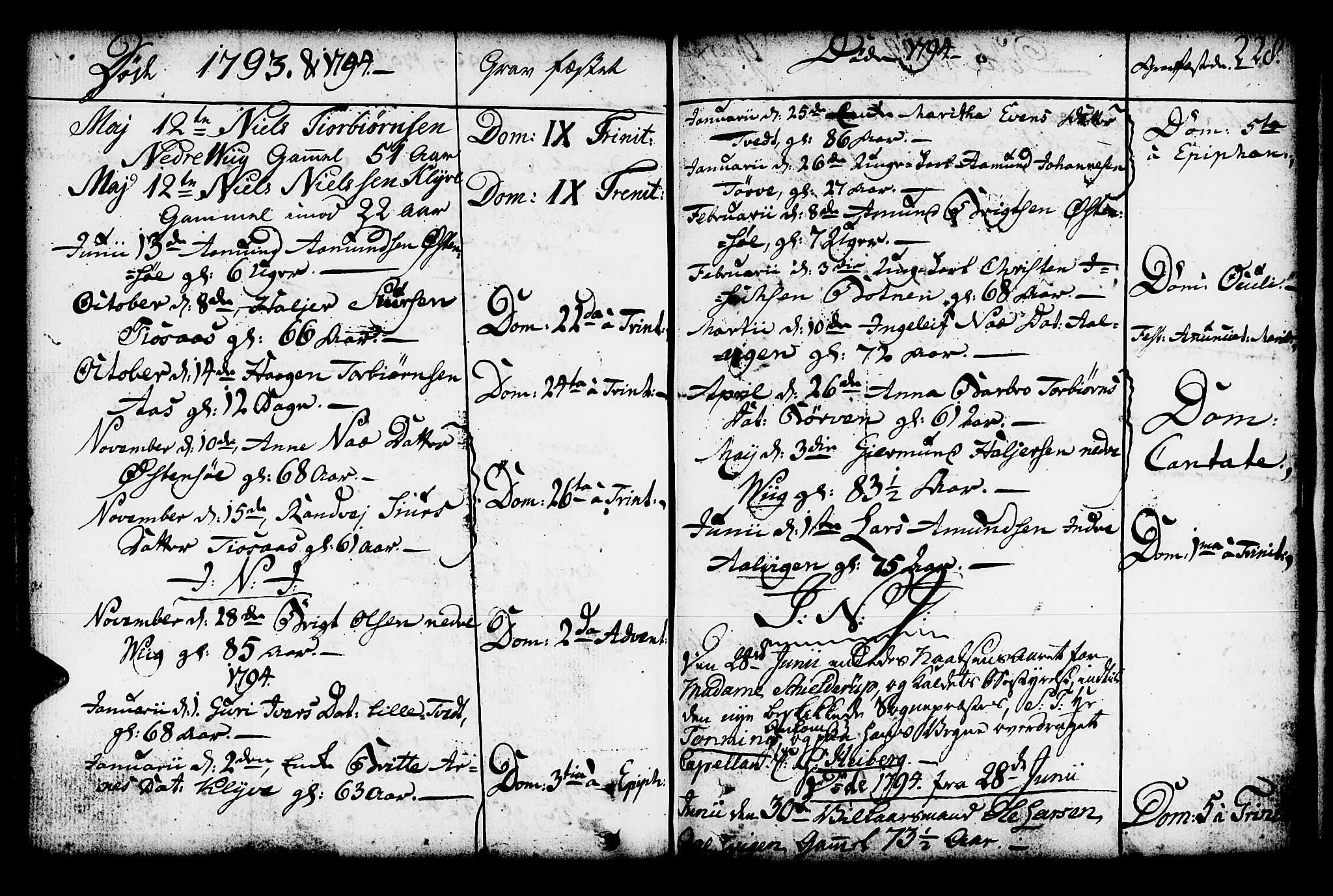 Kvam sokneprestembete, AV/SAB-A-76201/H/Haa: Ministerialbok nr. A 4, 1743-1795, s. 228