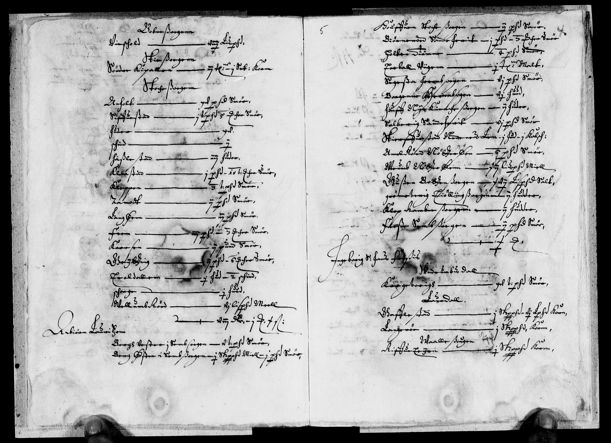 Rentekammeret inntil 1814, Reviderte regnskaper, Lensregnskaper, AV/RA-EA-5023/R/Rb/Rbo/L0025: Tønsberg len, 1643-1645