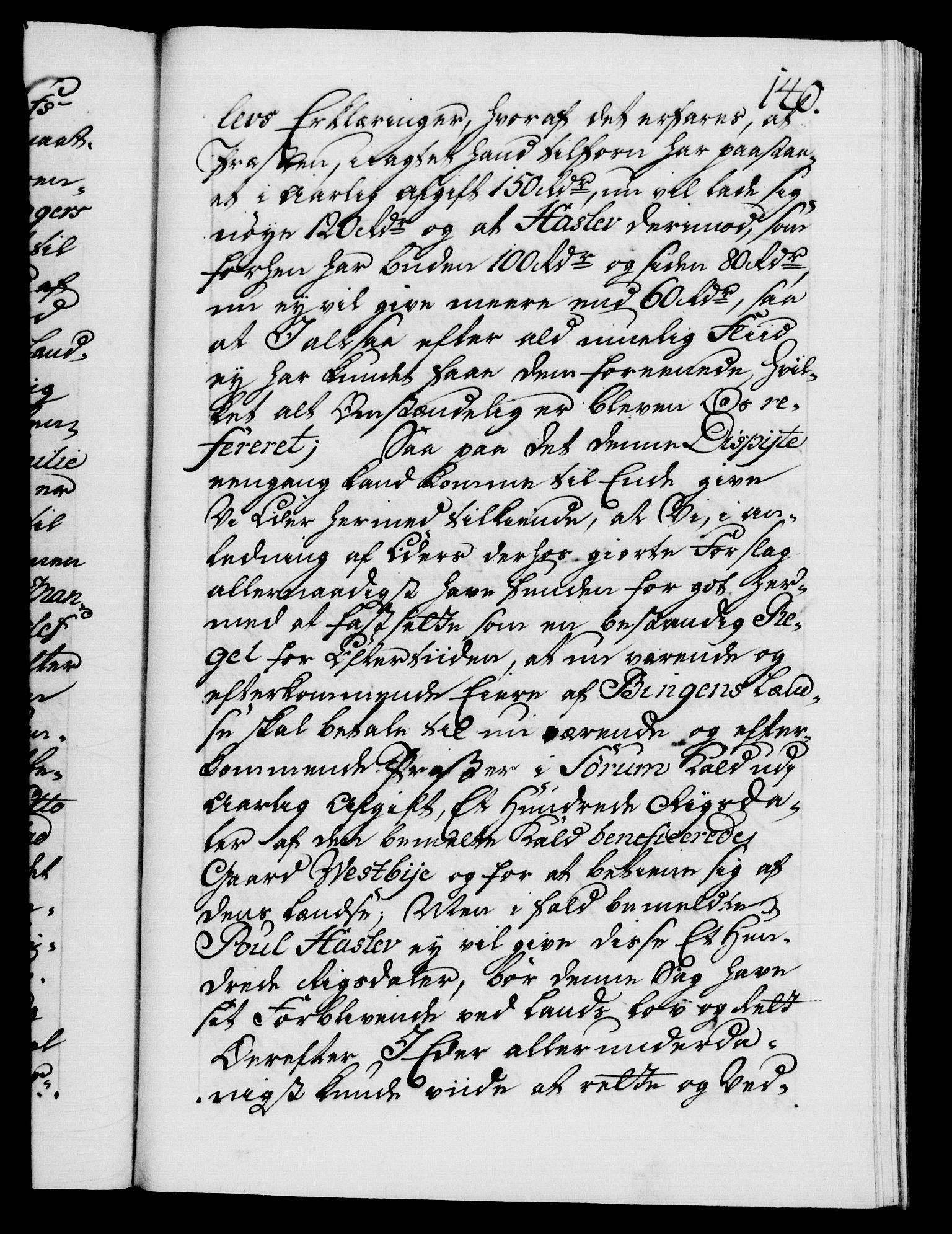 Danske Kanselli 1572-1799, AV/RA-EA-3023/F/Fc/Fca/Fcab/L0041: Norske tegnelser, 1773-1776, s. 140a