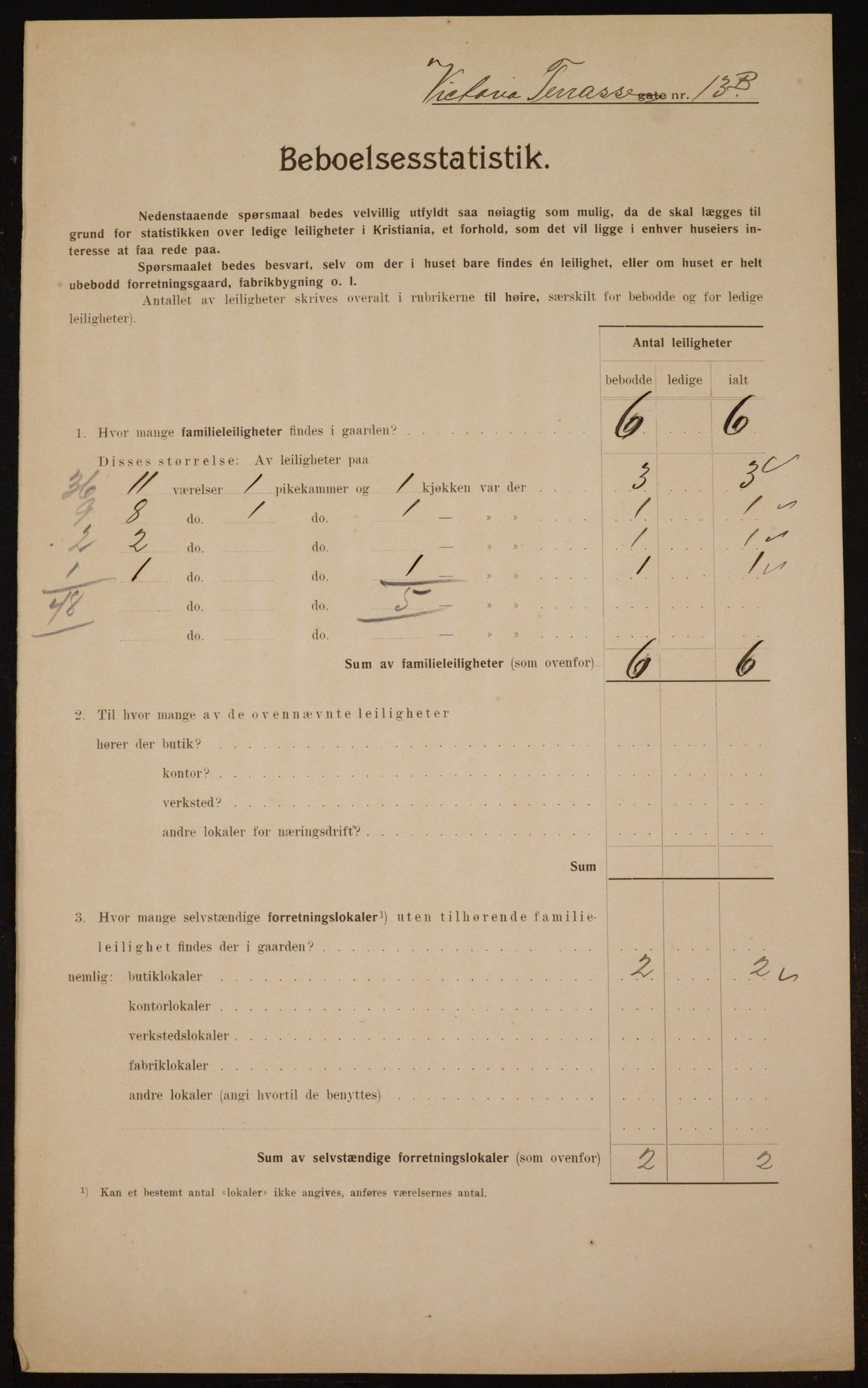 OBA, Kommunal folketelling 1.2.1910 for Kristiania, 1910, s. 117200
