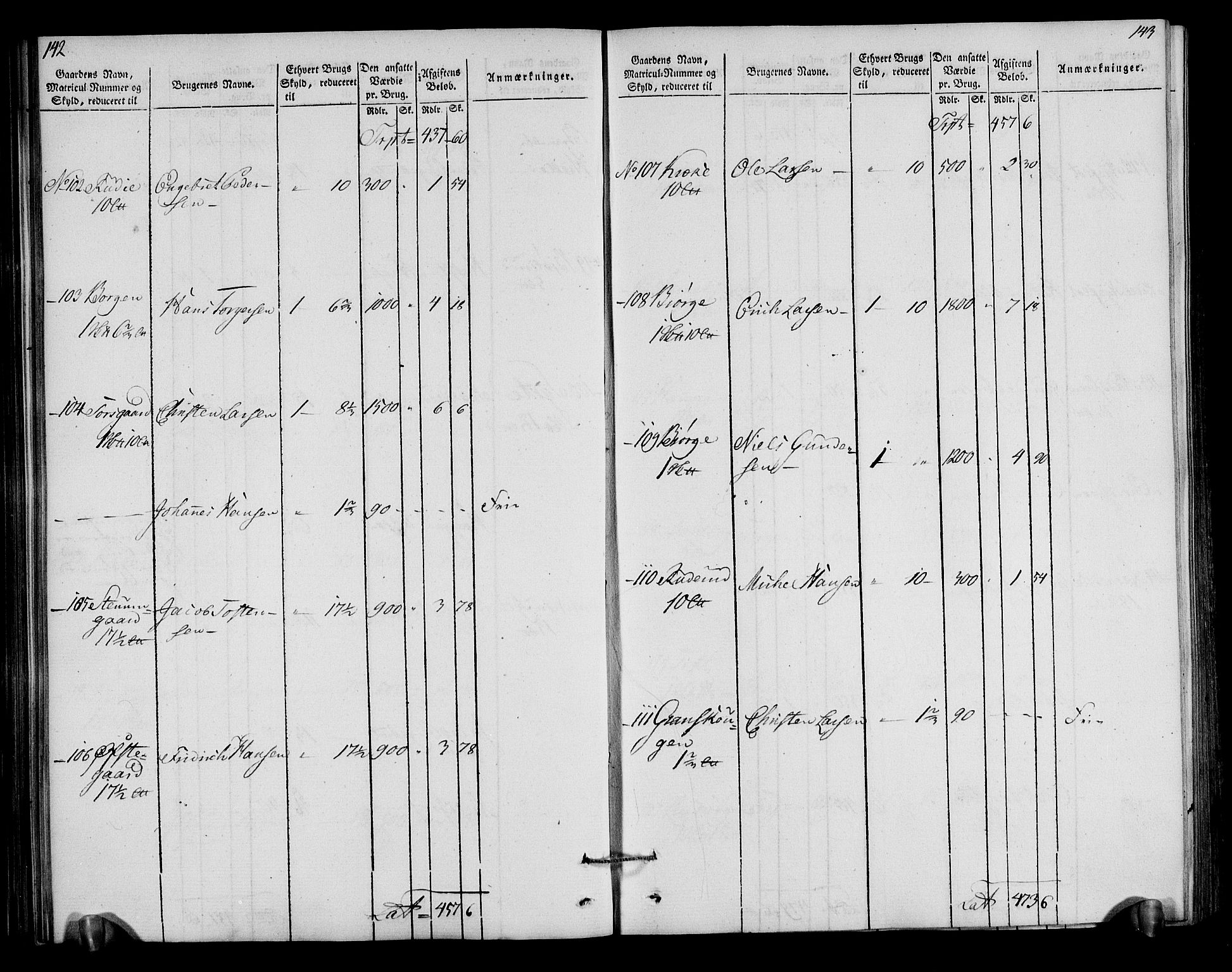 Rentekammeret inntil 1814, Realistisk ordnet avdeling, AV/RA-EA-4070/N/Ne/Nea/L0040: Gudbrandsdalen fogderi. Oppebørselsregister, 1803-1804, s. 76