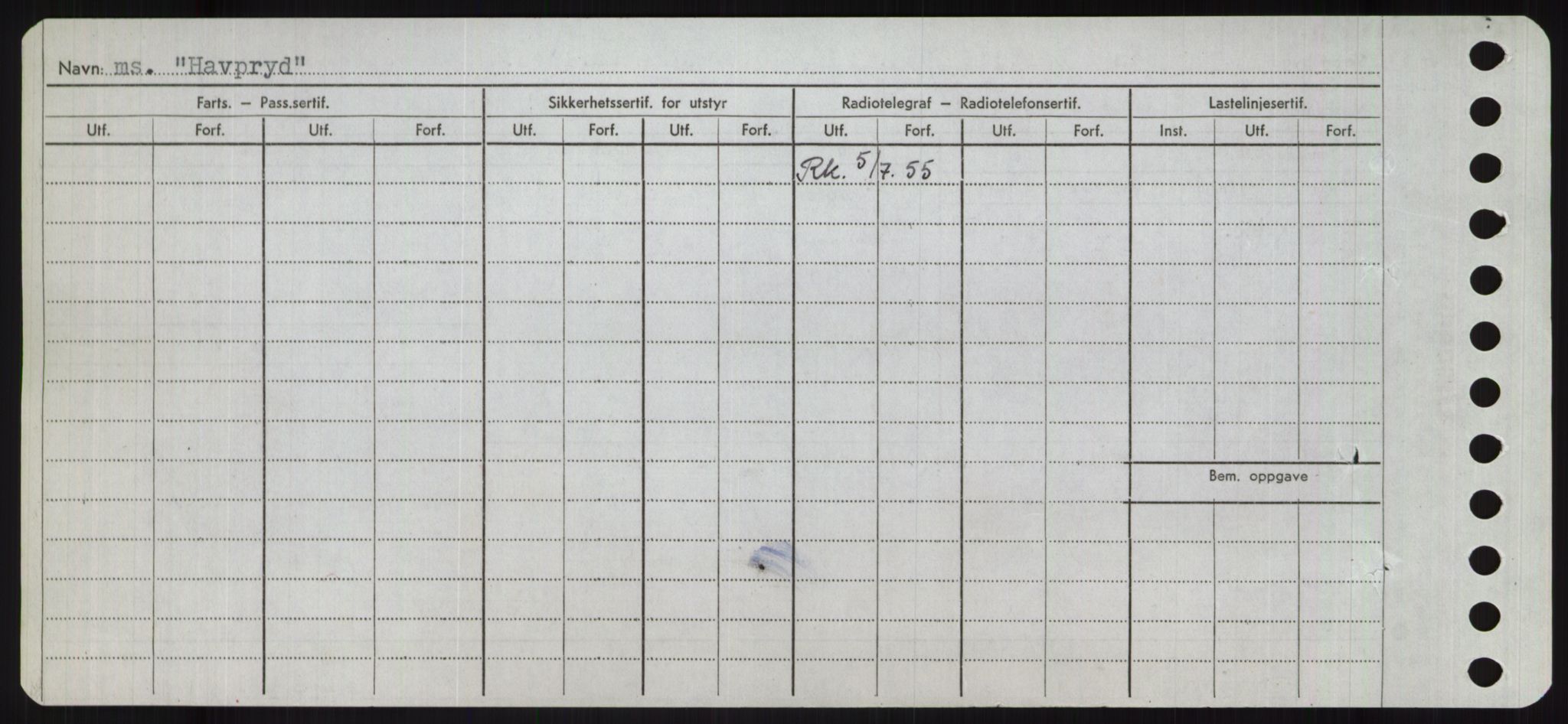 Sjøfartsdirektoratet med forløpere, Skipsmålingen, RA/S-1627/H/Ha/L0002/0002: Fartøy, Eik-Hill / Fartøy, G-Hill, s. 690