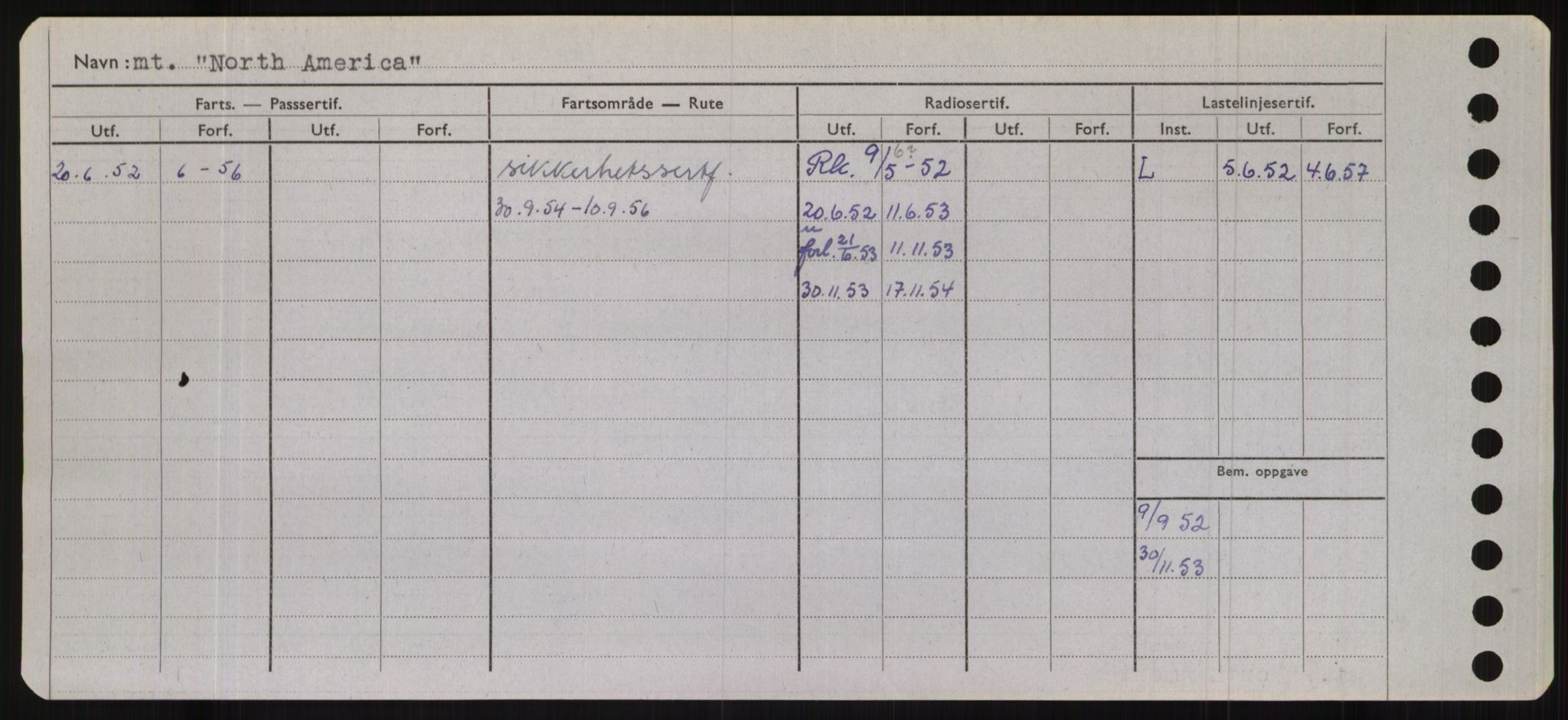 Sjøfartsdirektoratet med forløpere, Skipsmålingen, RA/S-1627/H/Hb/L0003: Fartøy, I-N, s. 464