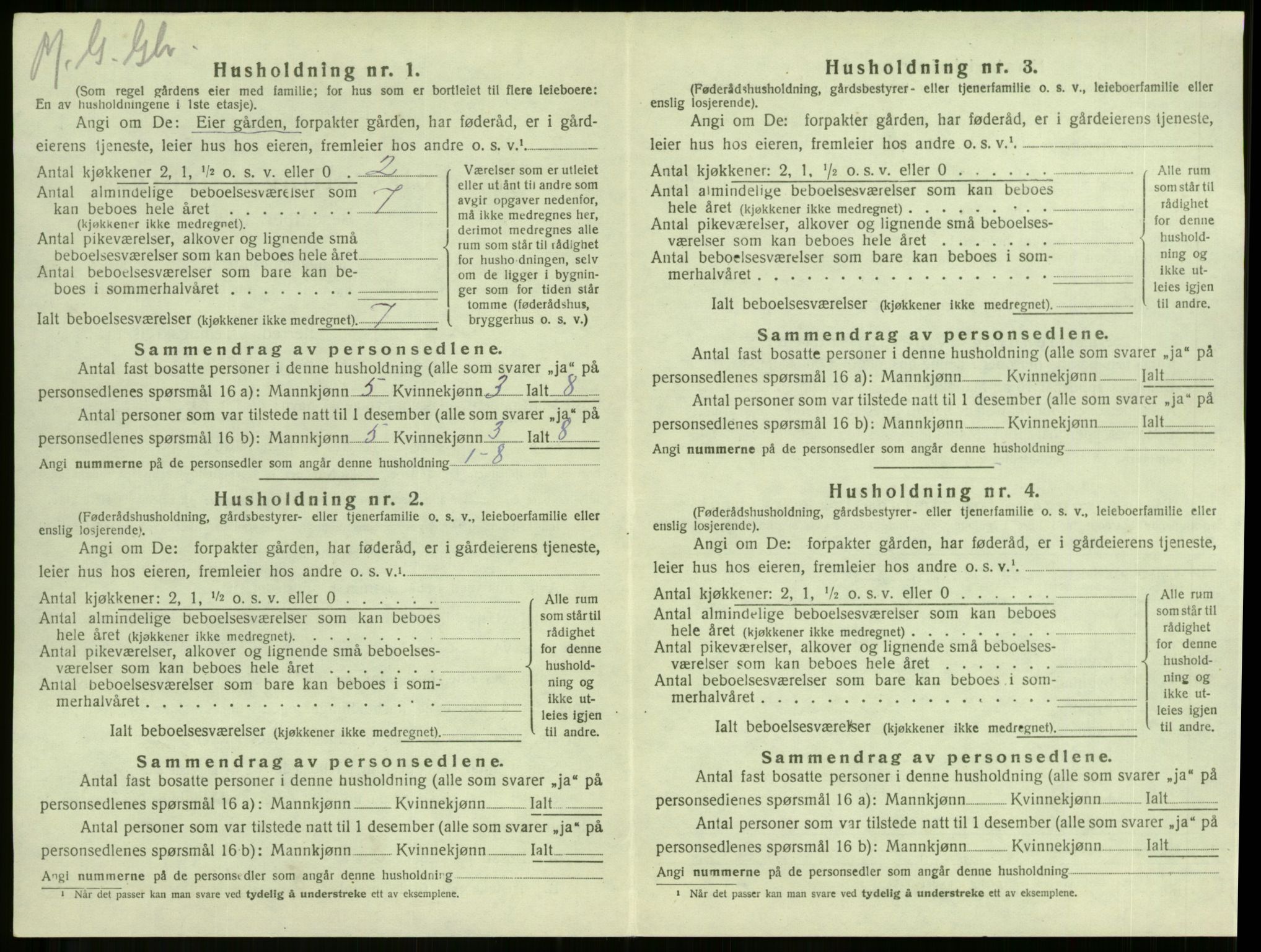 SAKO, Folketelling 1920 for 0720 Stokke herred, 1920, s. 465