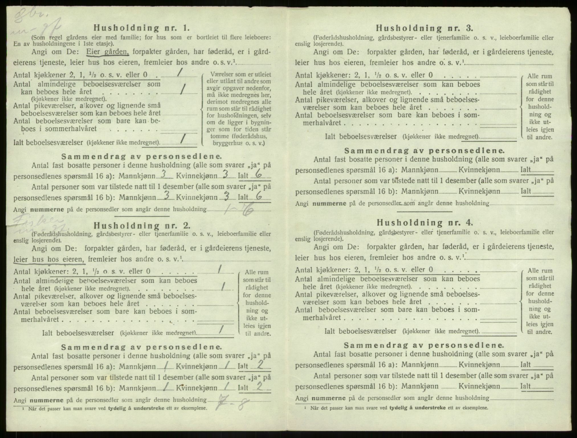 SAB, Folketelling 1920 for 1437 Kinn herred, 1920, s. 778