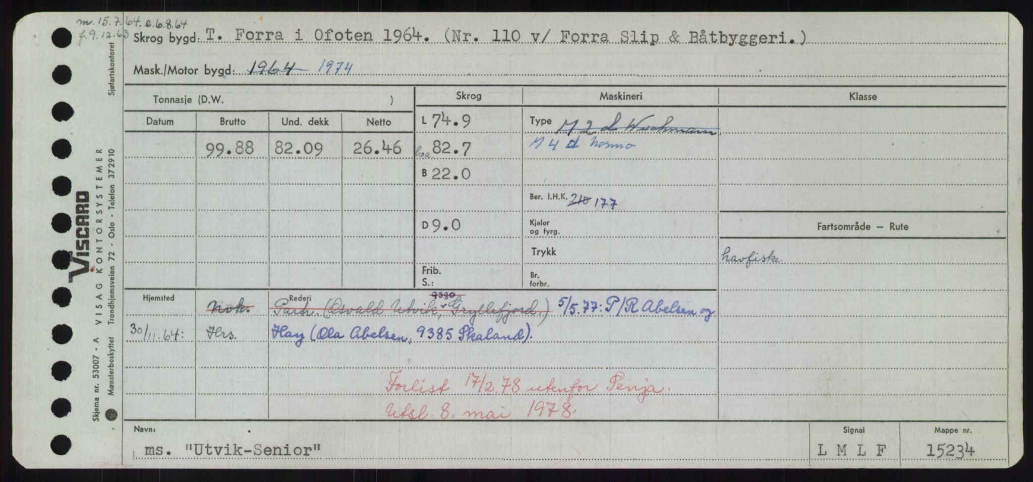 Sjøfartsdirektoratet med forløpere, Skipsmålingen, RA/S-1627/H/Hd/L0040: Fartøy, U-Ve, s. 183