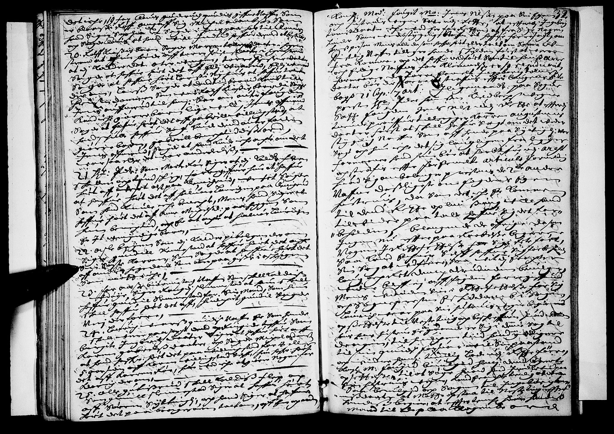 Lier, Røyken og Hurum sorenskriveri, SAKO/A-89/F/Fa/L0029: Tingbok, 1688, s. 32