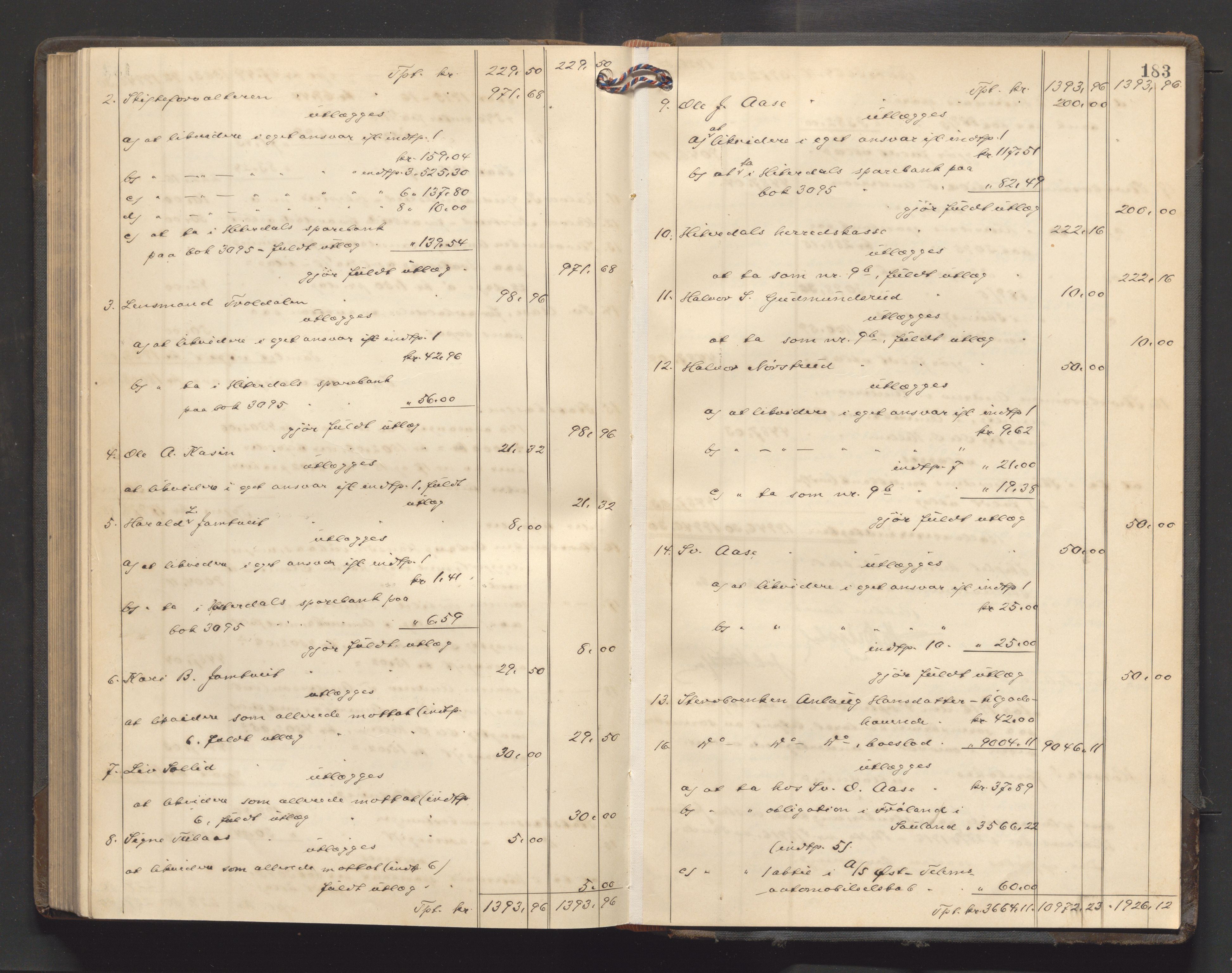 Nedre Telemark sorenskriveri, AV/SAKO-A-135/H/Hb/Hbe/L0007: Skifteutlodningsprotokoll, 1910-1916, s. 182b-183a