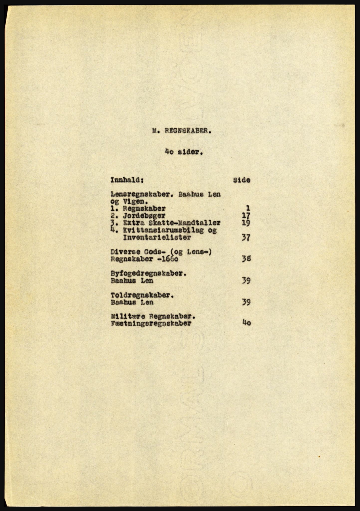 Riksarkivet, Seksjon for eldre arkiv og spesialsamlinger, AV/RA-EA-6797/H/Ha, 1953