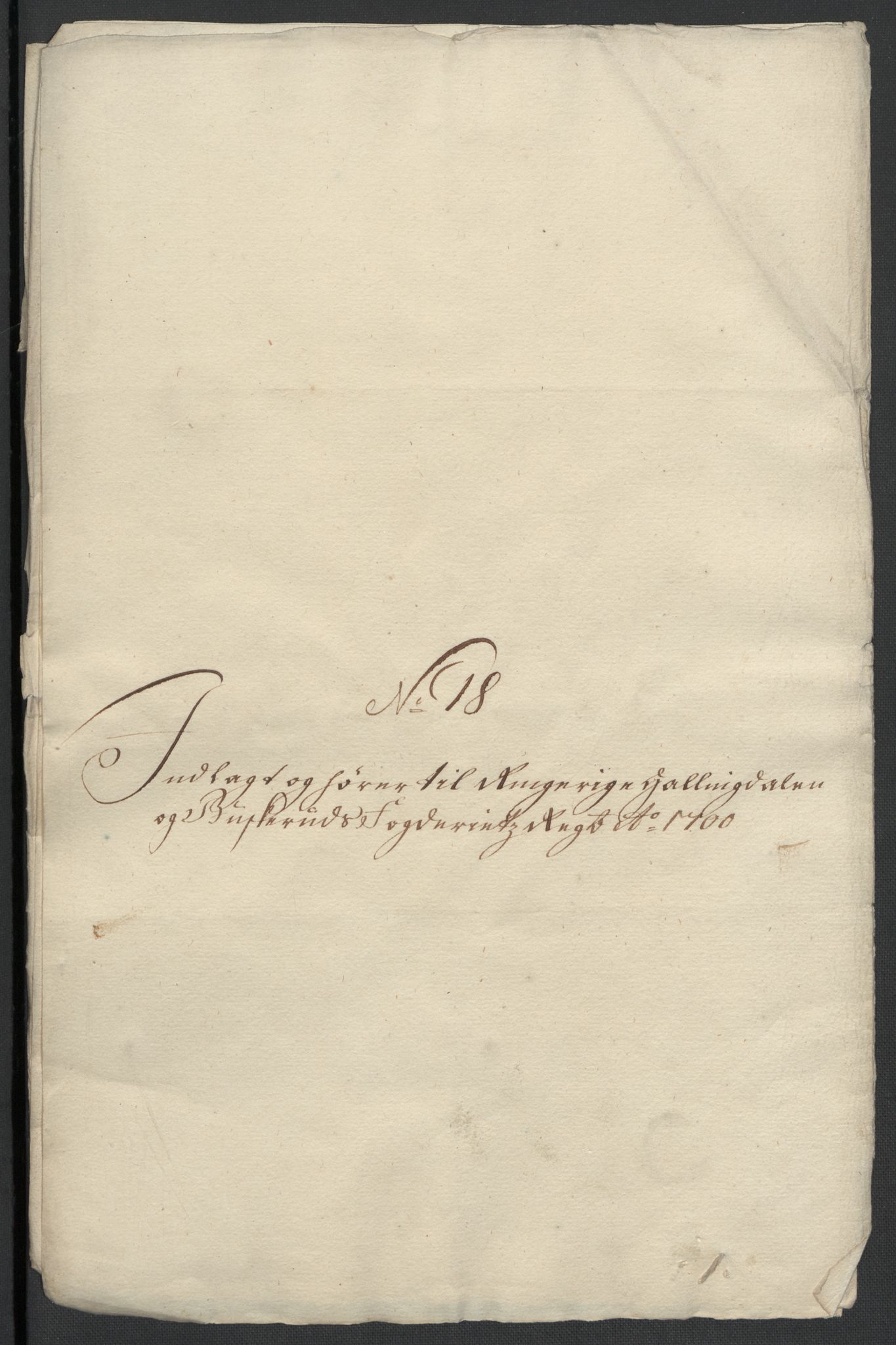 Rentekammeret inntil 1814, Reviderte regnskaper, Fogderegnskap, AV/RA-EA-4092/R22/L1457: Fogderegnskap Ringerike, Hallingdal og Buskerud, 1700, s. 213