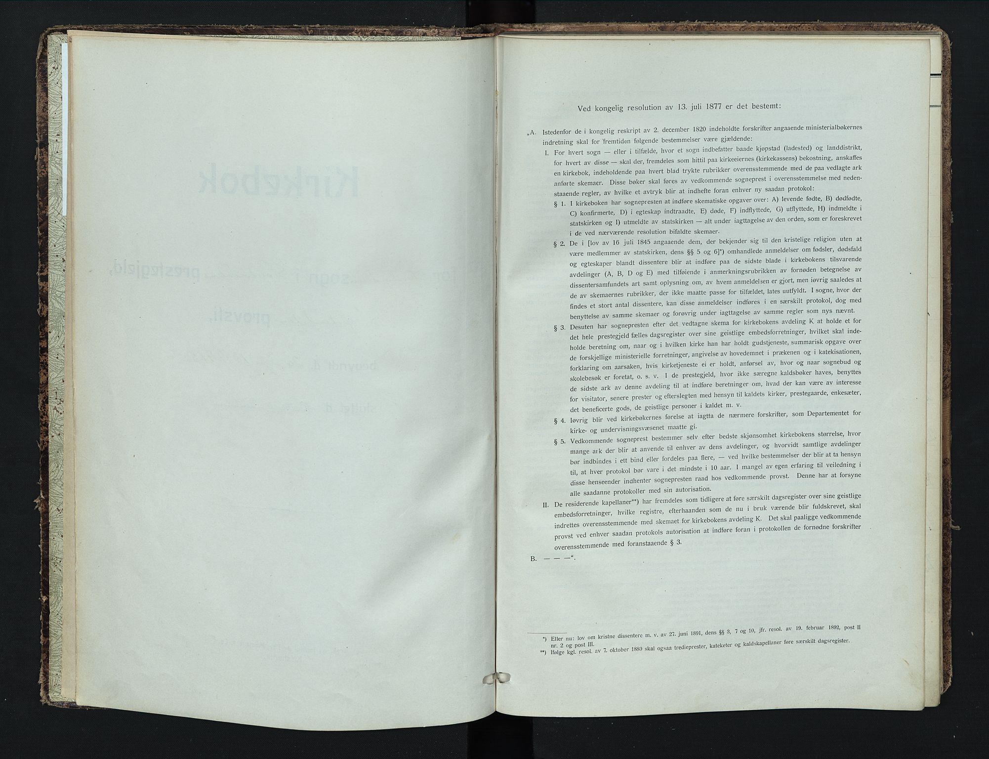 Stor-Elvdal prestekontor, AV/SAH-PREST-052/H/Ha/Haa/L0005: Ministerialbok nr. 5, 1908-1924