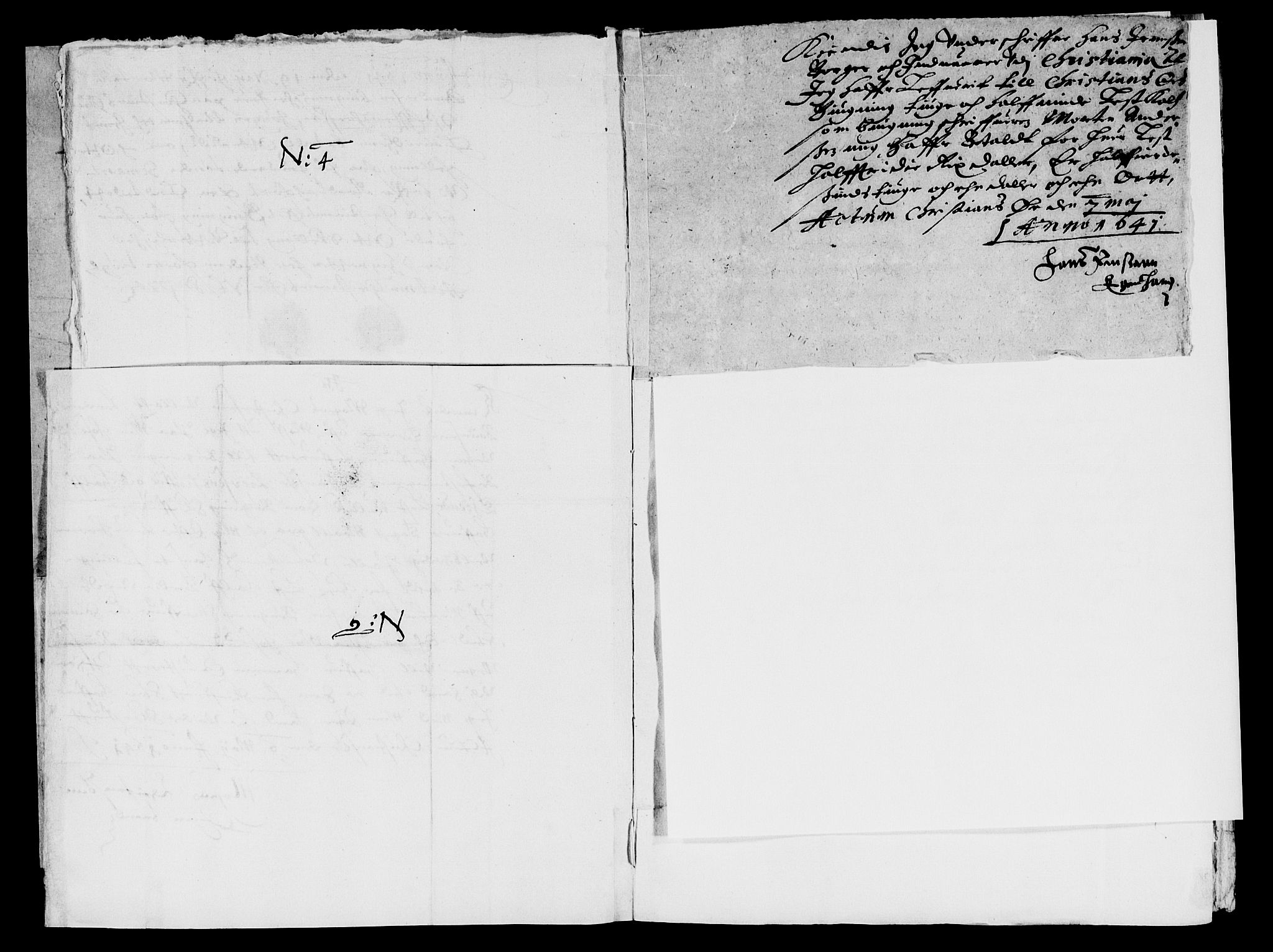 Rentekammeret inntil 1814, Reviderte regnskaper, Lensregnskaper, AV/RA-EA-5023/R/Rb/Rbq/L0032: Nedenes len. Mandals len. Råbyggelag., 1641-1643