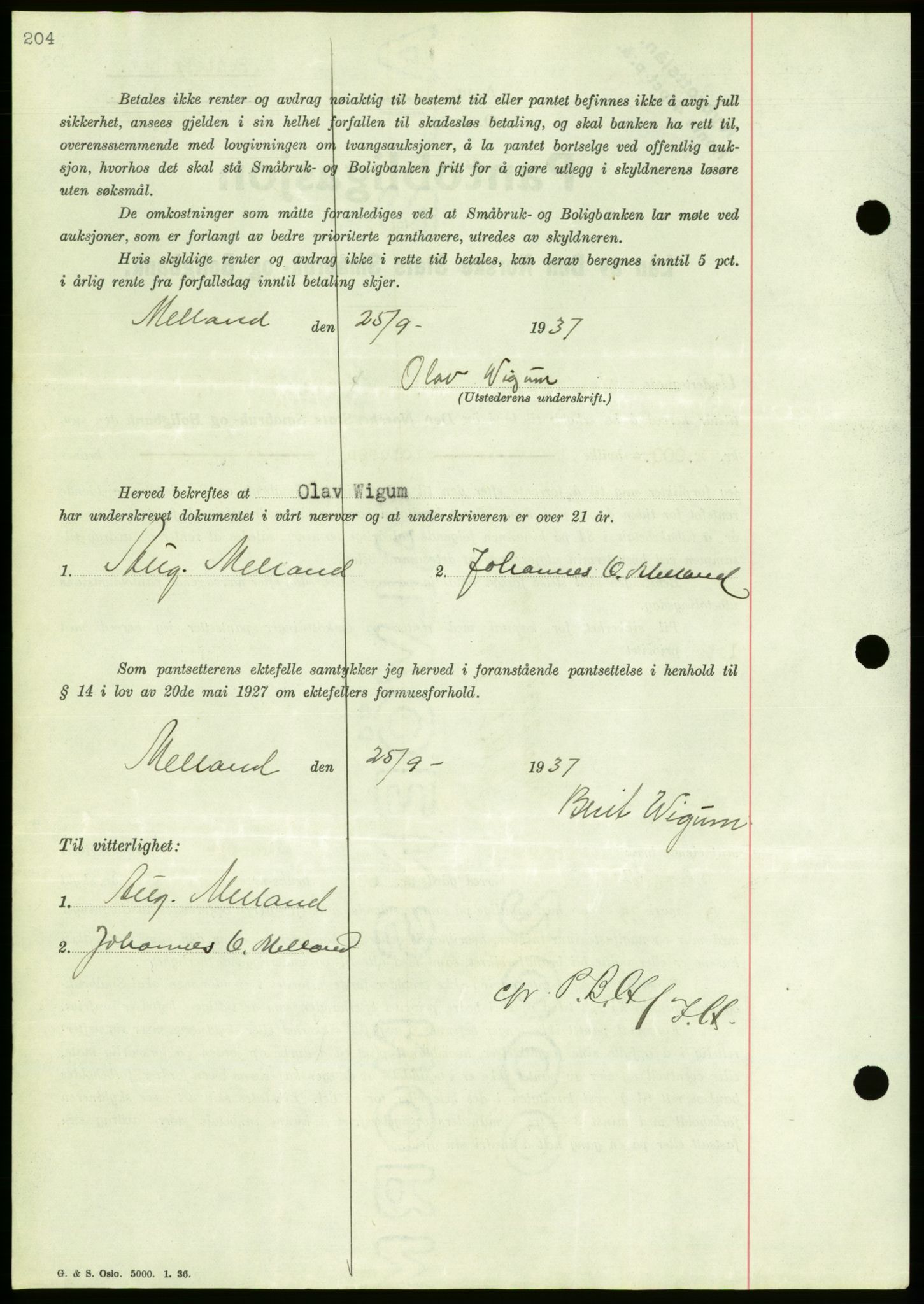 Nordmøre sorenskriveri, AV/SAT-A-4132/1/2/2Ca/L0092: Pantebok nr. B82, 1937-1938, Dagboknr: 2682/1937