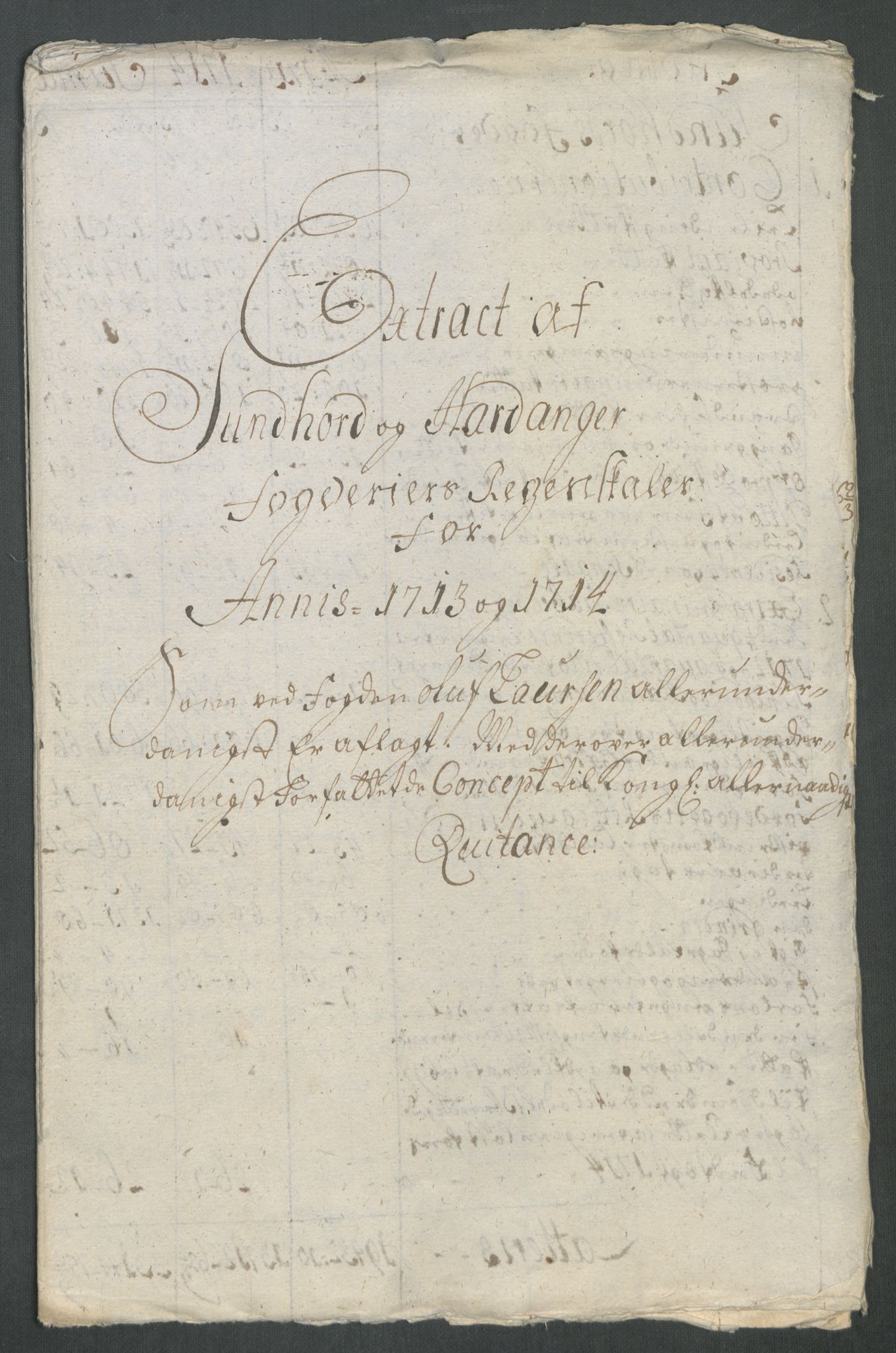 Rentekammeret inntil 1814, Reviderte regnskaper, Fogderegnskap, RA/EA-4092/R48/L2990: Fogderegnskap Sunnhordland og Hardanger, 1714, s. 28