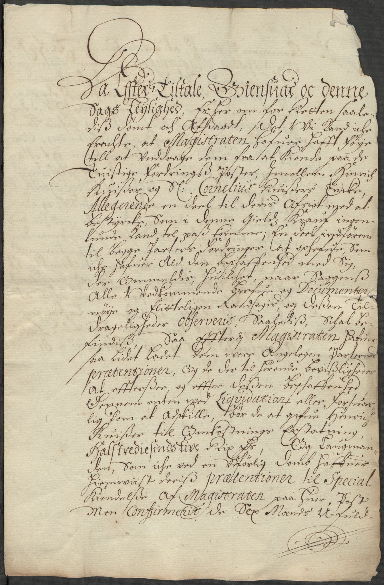 Rentekammeret inntil 1814, Realistisk ordnet avdeling, RA/EA-4070/Fb/L0015: Dokumenter om Raundalen allmenning i Voss. Claus Miltzows sak, 1684, s. 130