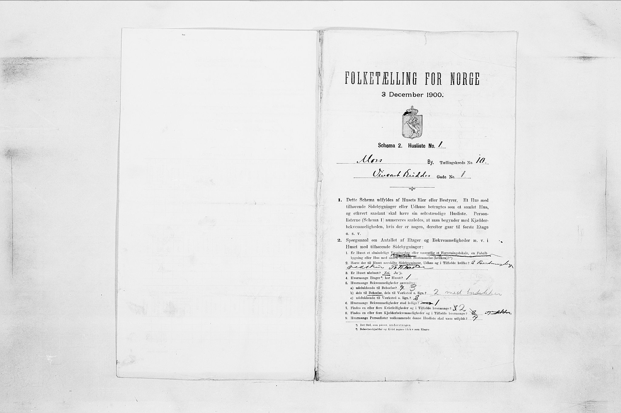 SAO, Folketelling 1900 for 0104 Moss kjøpstad, 1900, s. 2627