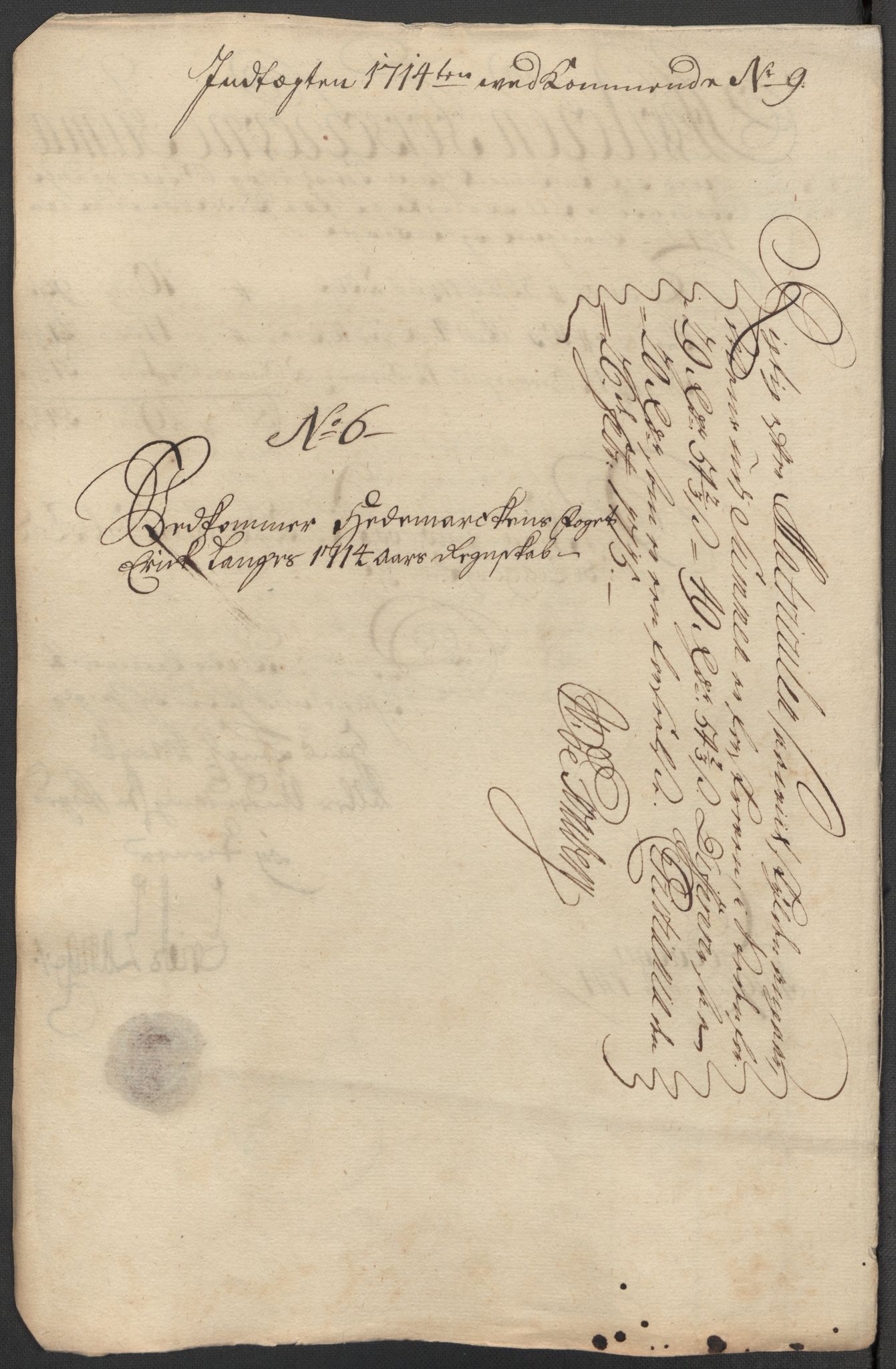 Rentekammeret inntil 1814, Reviderte regnskaper, Fogderegnskap, RA/EA-4092/R16/L1051: Fogderegnskap Hedmark, 1714, s. 200