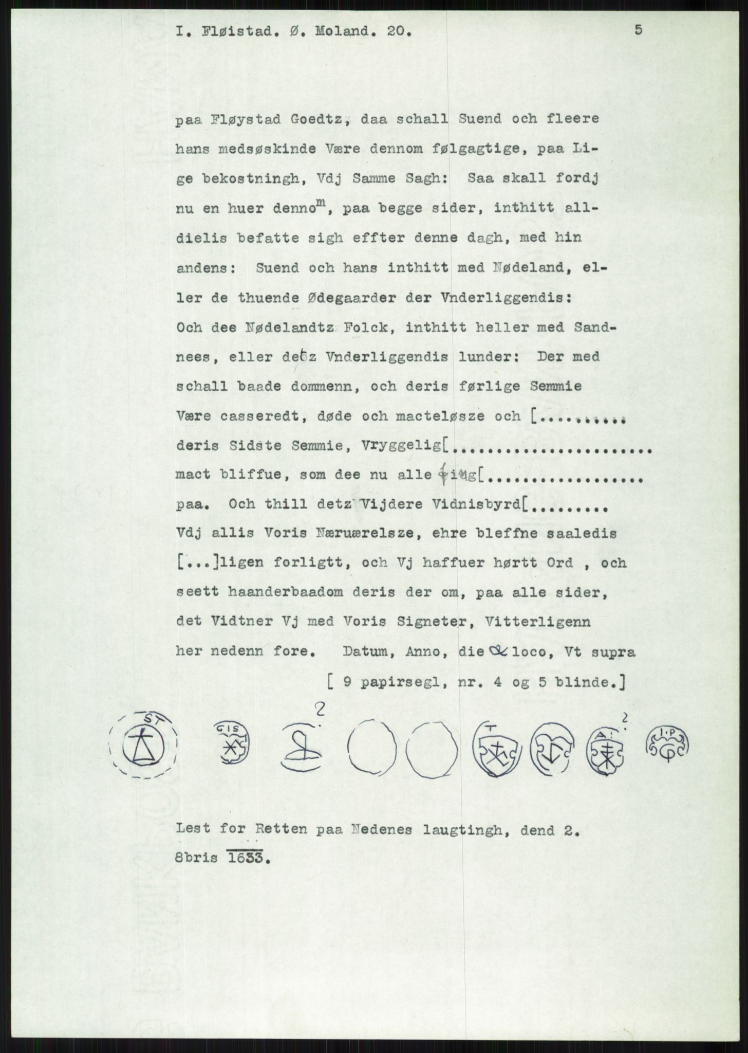 Samlinger til kildeutgivelse, Diplomavskriftsamlingen, AV/RA-EA-4053/H/Ha, s. 2072