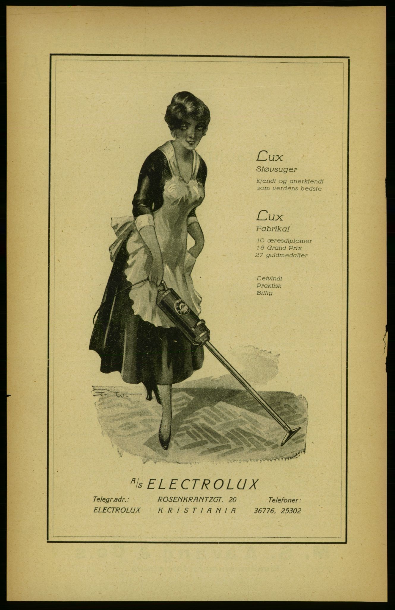 Aker adressebok/adressekalender, PUBL/001/A/002: Akers adressekalender, 1922, s. 14