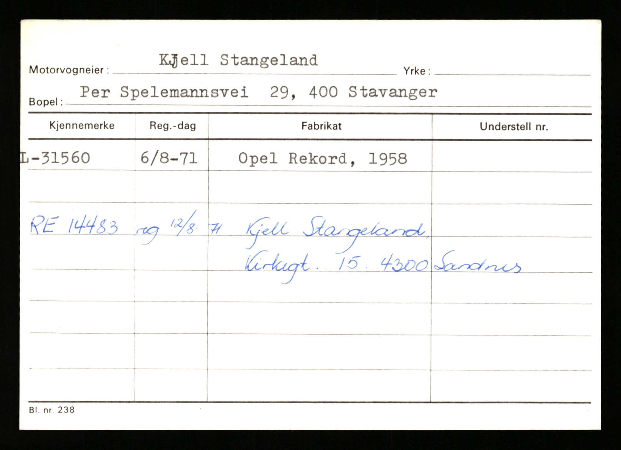 Stavanger trafikkstasjon, AV/SAST-A-101942/0/G/L0005: Registreringsnummer: 23000 - 34245, 1930-1971, s. 2628