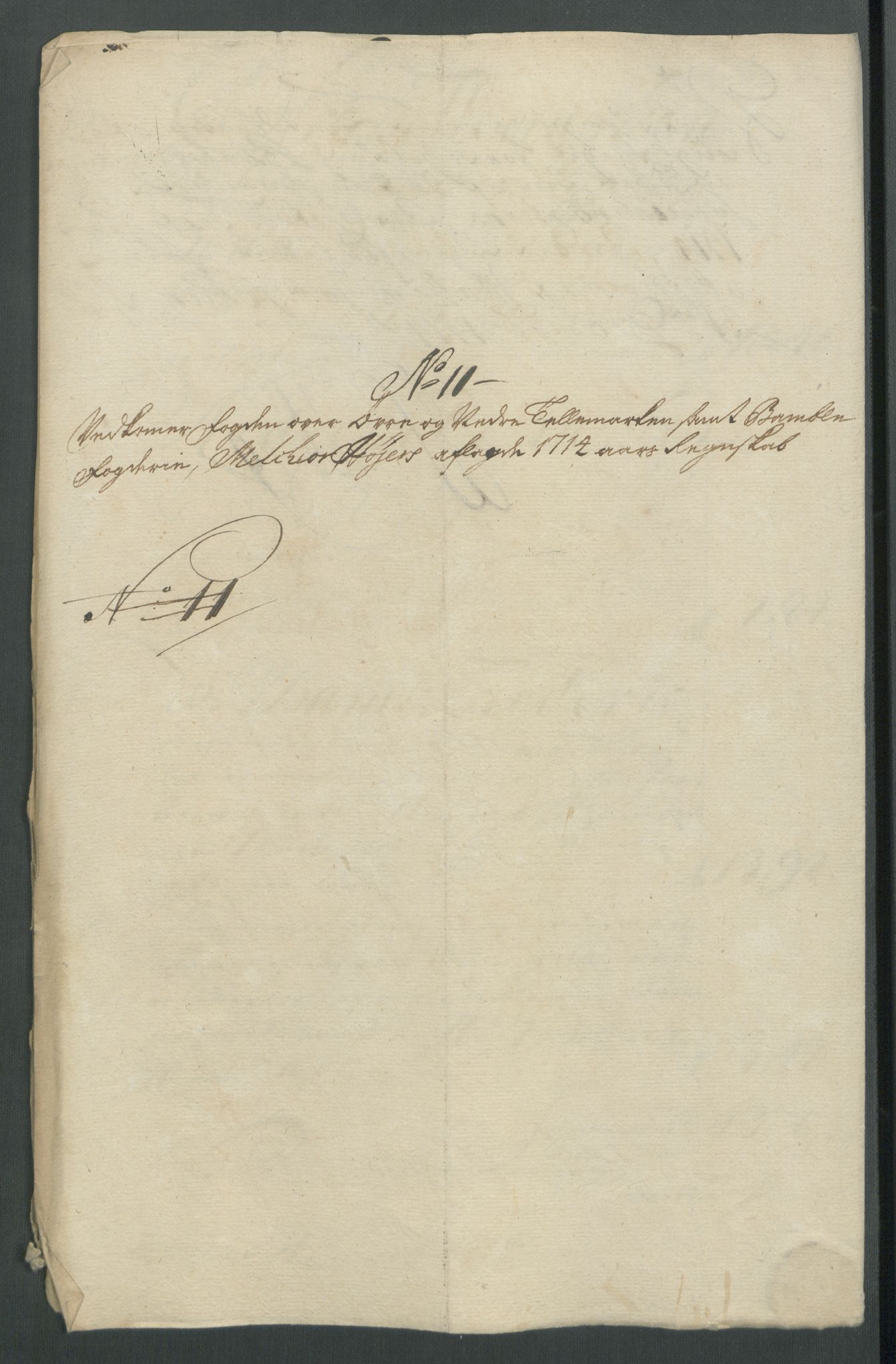 Rentekammeret inntil 1814, Reviderte regnskaper, Fogderegnskap, RA/EA-4092/R36/L2126: Fogderegnskap Øvre og Nedre Telemark og Bamble, 1714, s. 126