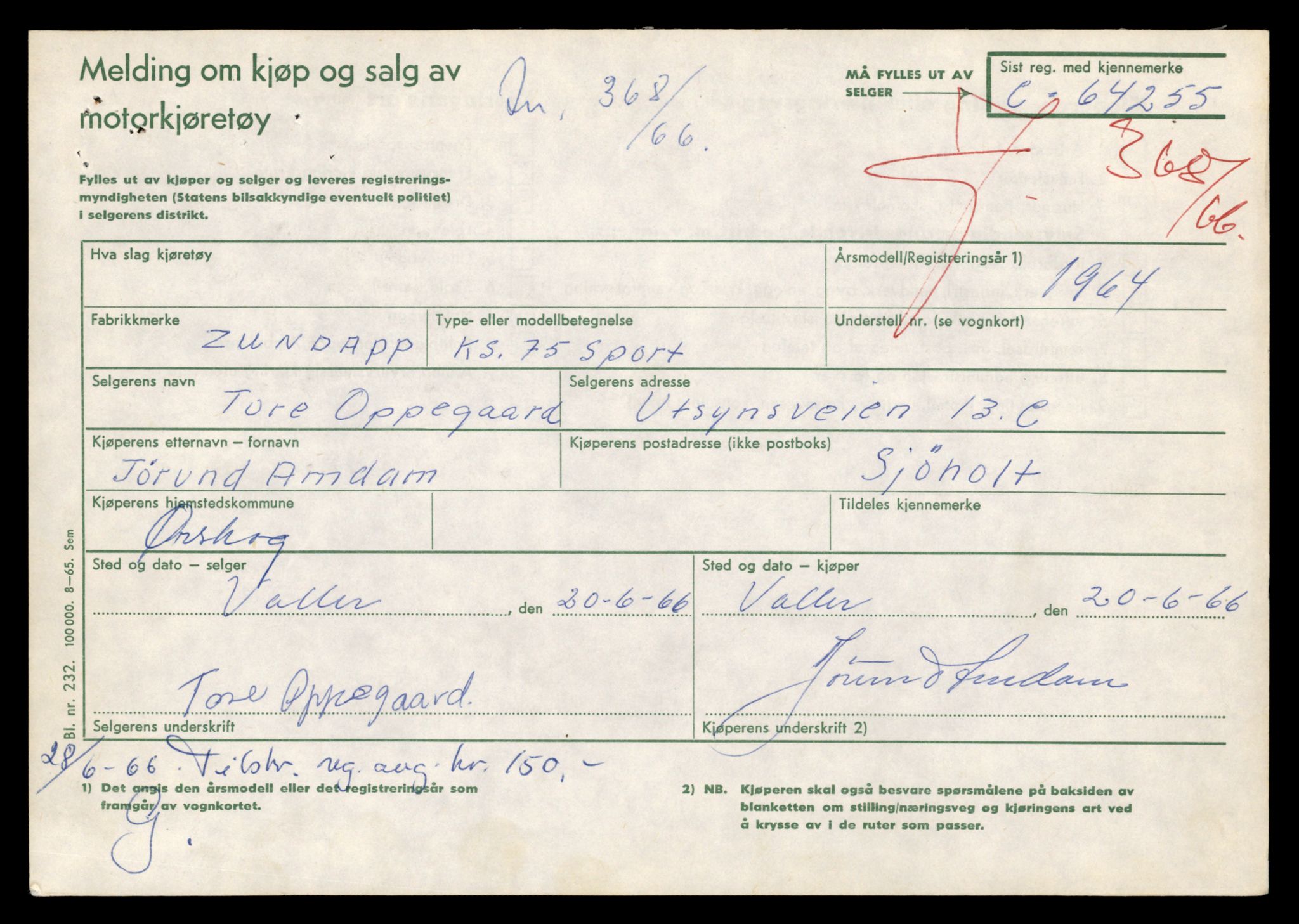 Møre og Romsdal vegkontor - Ålesund trafikkstasjon, AV/SAT-A-4099/F/Fe/L0039: Registreringskort for kjøretøy T 13361 - T 13530, 1927-1998, s. 283