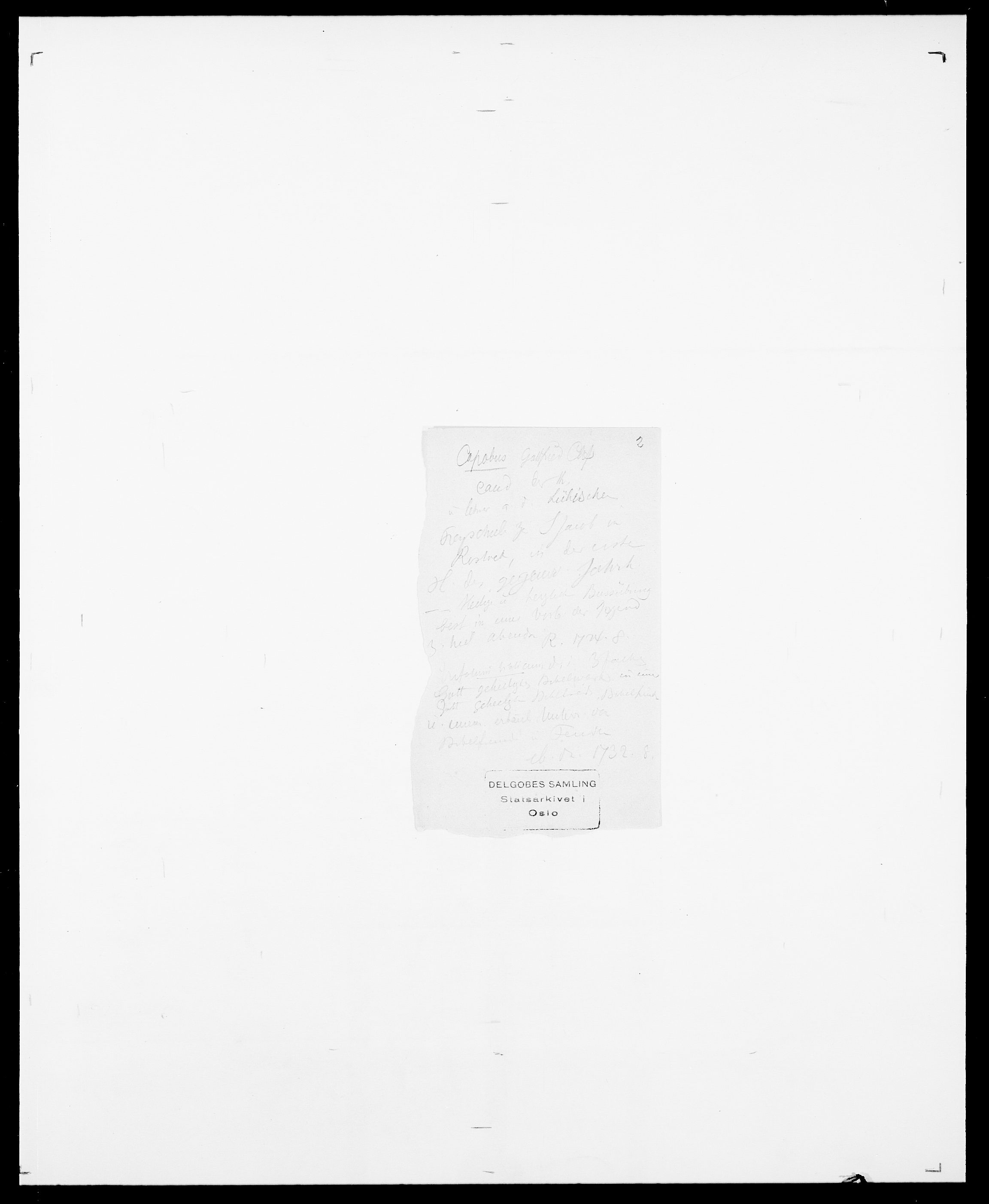 Delgobe, Charles Antoine - samling, SAO/PAO-0038/D/Da/L0008: Capjon - Dagenbolt, s. 6