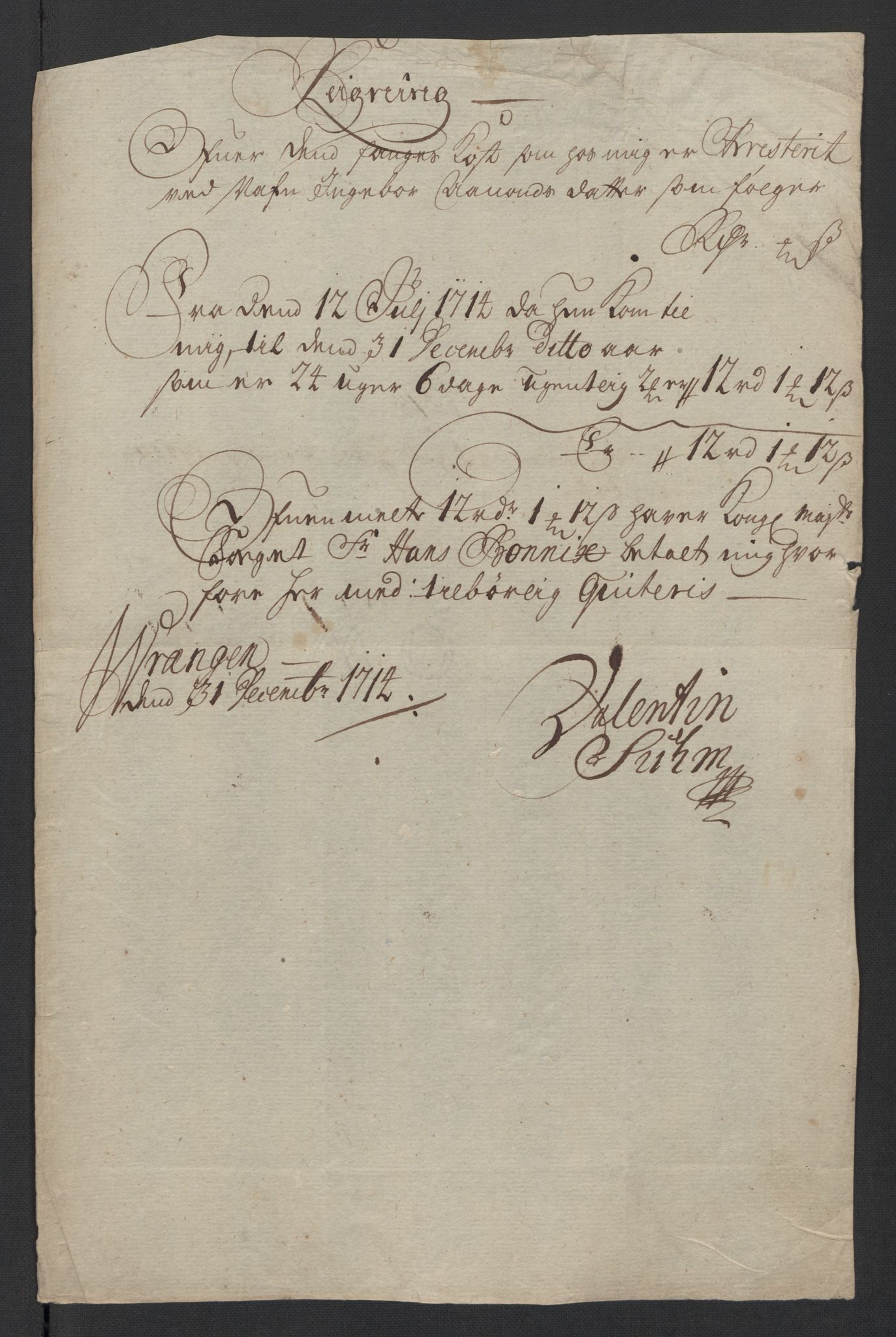 Rentekammeret inntil 1814, Reviderte regnskaper, Fogderegnskap, AV/RA-EA-4092/R39/L2321: Fogderegnskap Nedenes, 1713-1714, s. 312