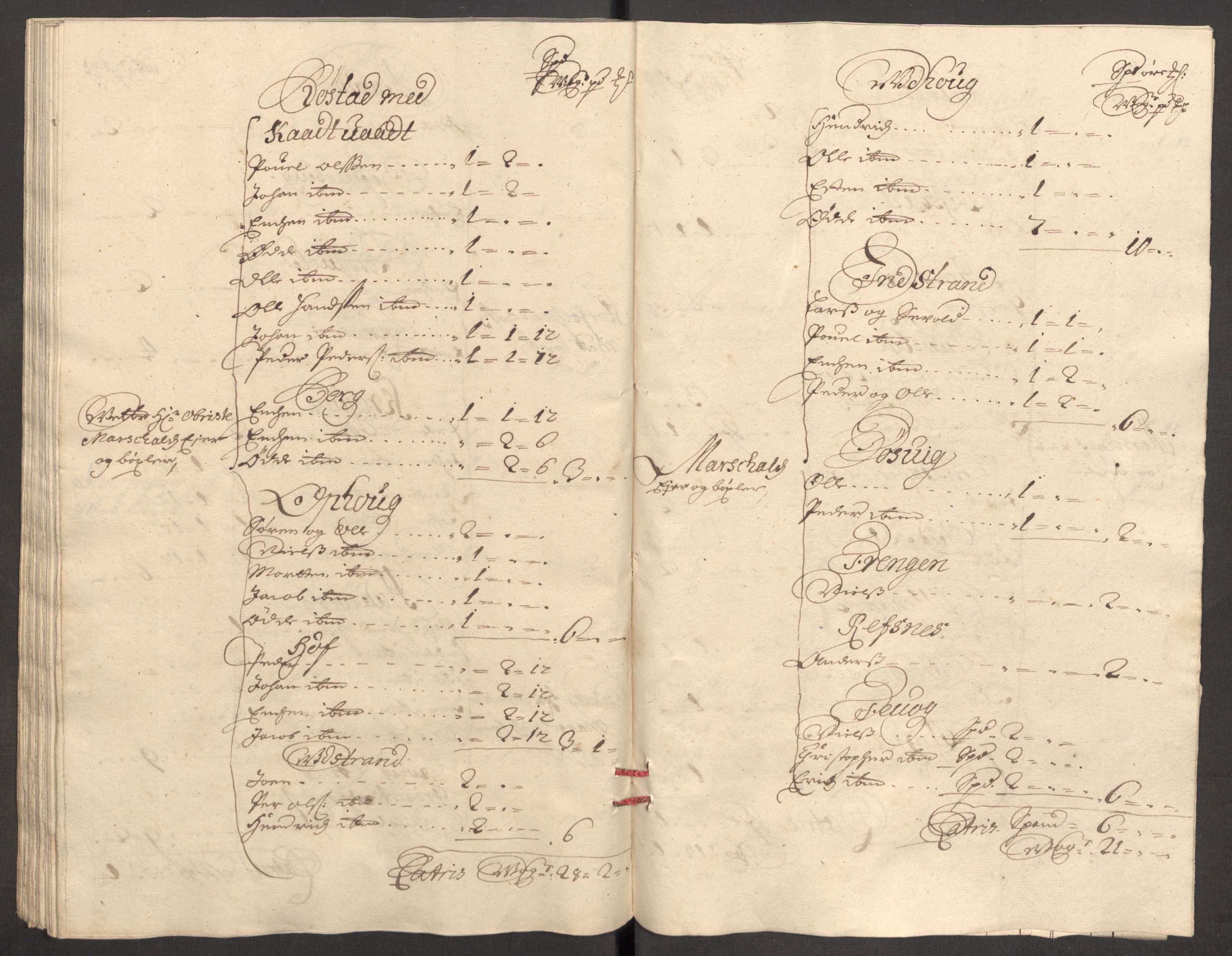 Rentekammeret inntil 1814, Reviderte regnskaper, Fogderegnskap, RA/EA-4092/R57/L3855: Fogderegnskap Fosen, 1702-1703, s. 302