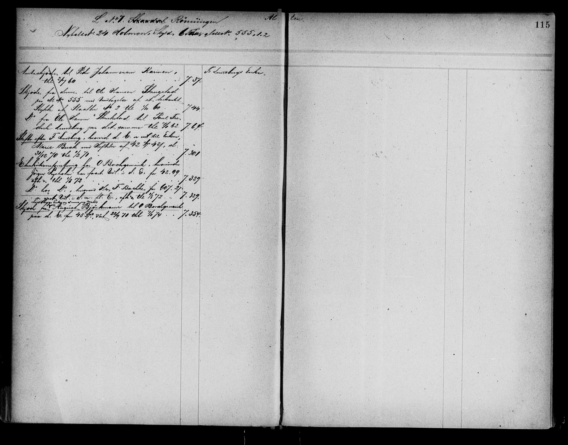 Alta fogderi/sorenskriveri, AV/SATØ-SATØ-5/1/K/Kb/Kba/L0007pantereg: Panteregister nr. 7, 1776, s. 115