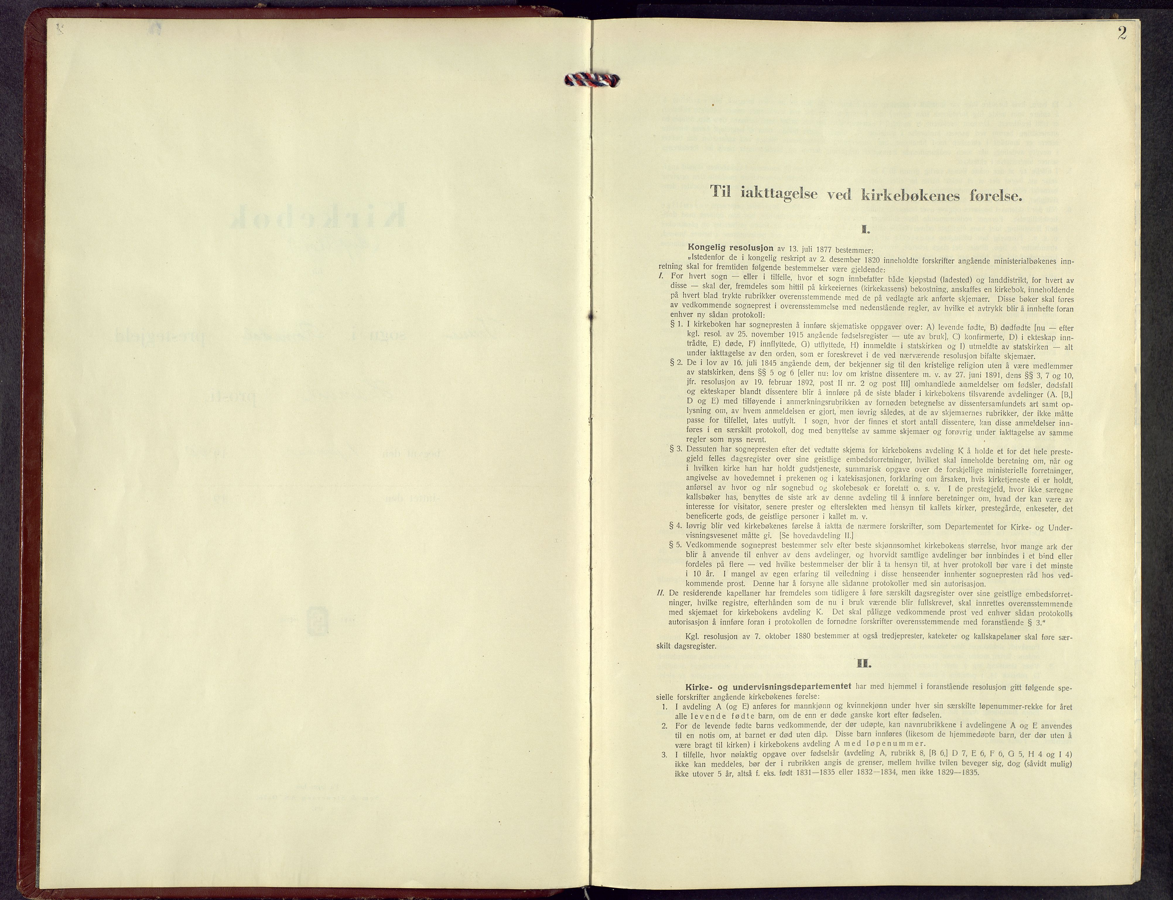 Romedal prestekontor, AV/SAH-PREST-004/L/L0017: Klokkerbok nr. 17, 1950-1961, s. 2