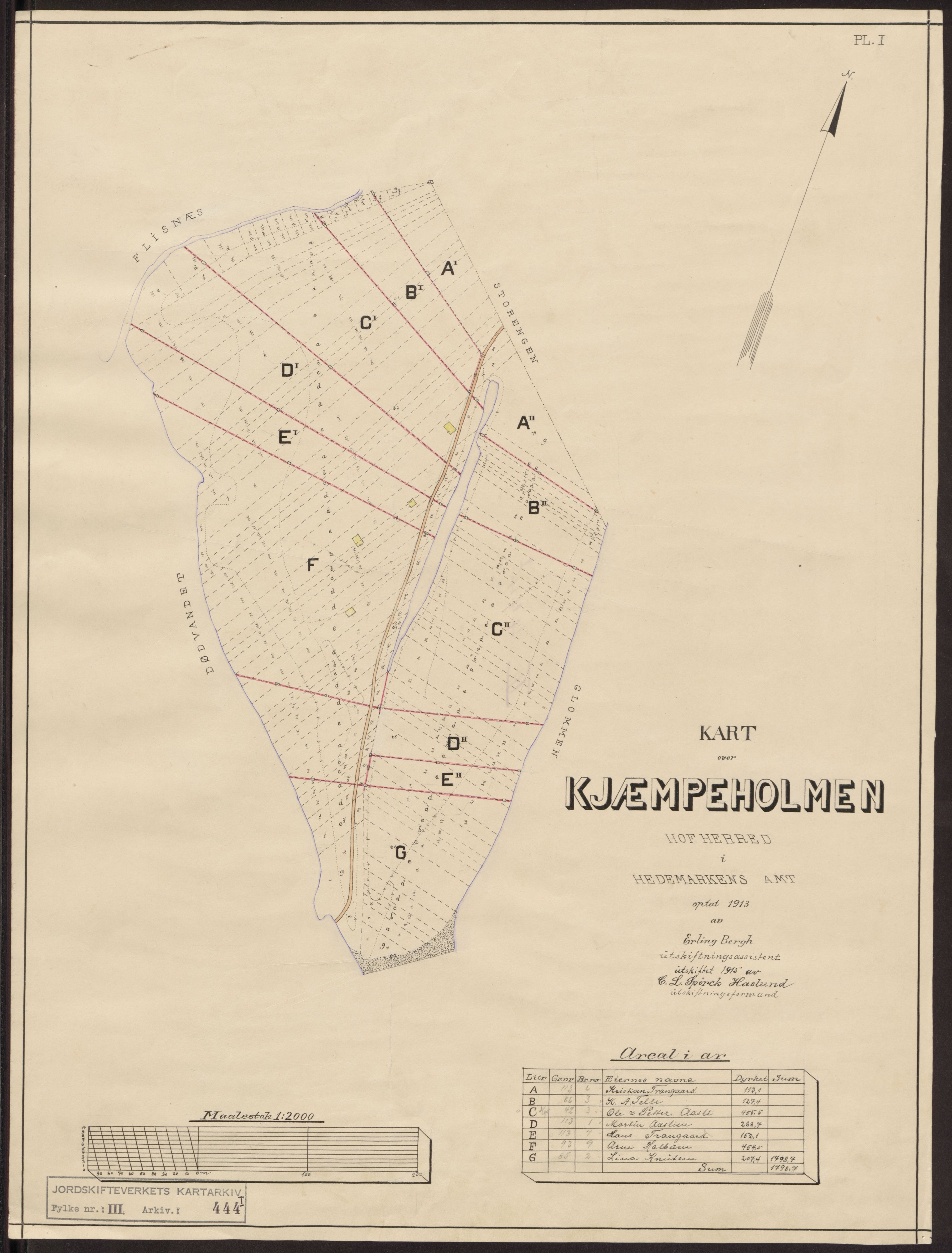 Jordskifteverkets kartarkiv, RA/S-3929/T, 1859-1988, s. 729