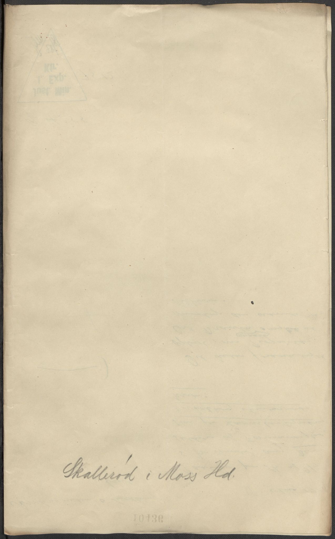 Riksarkivets diplomsamling, RA/EA-5965/F12/L0007: Pk. 8 (I), 1604-1719, s. 68