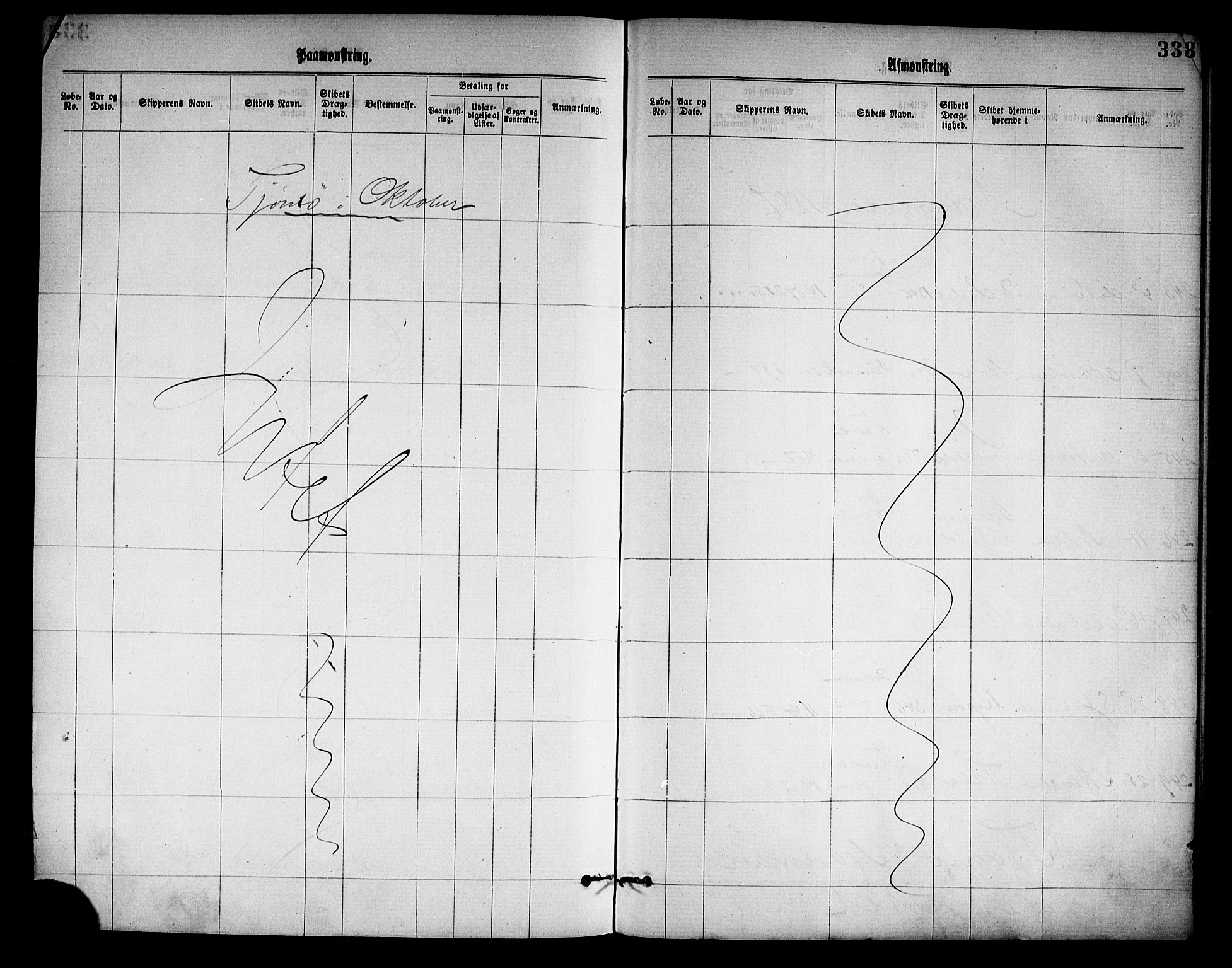 Tønsberg innrulleringskontor, AV/SAKO-A-786/H/Ha/L0003: Mønstringsjournal, 1877-1888, s. 342