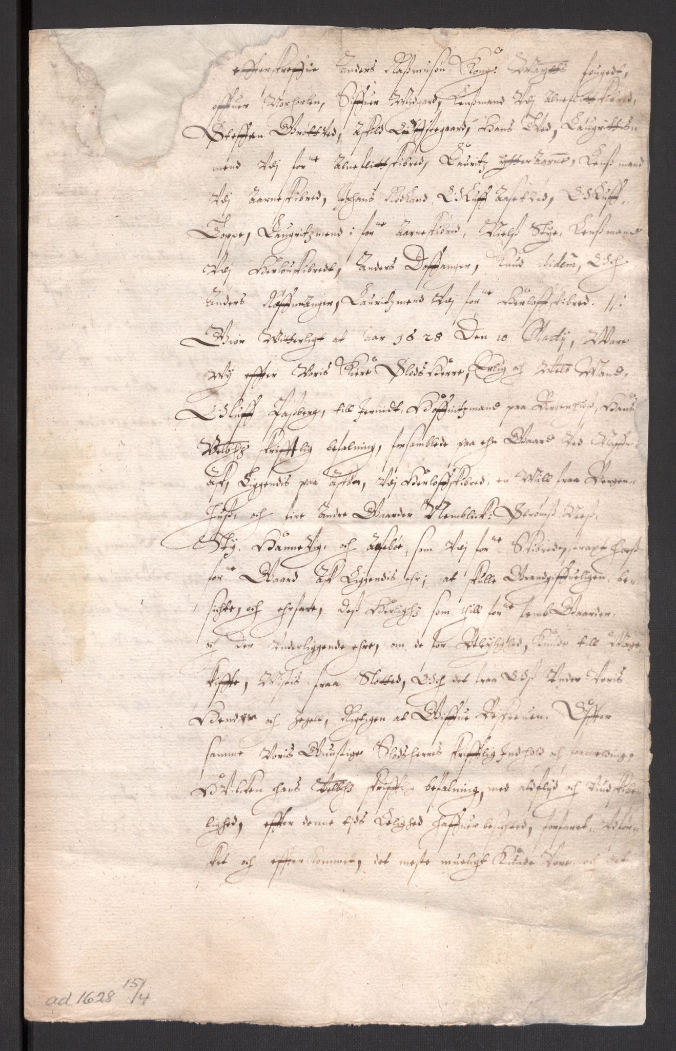 Danske Kanselli 1572-1799, AV/RA-EA-3023/F/Fc/Fcc/Fcca/L0004: Norske innlegg 1572-1799, 1626-1628, s. 292
