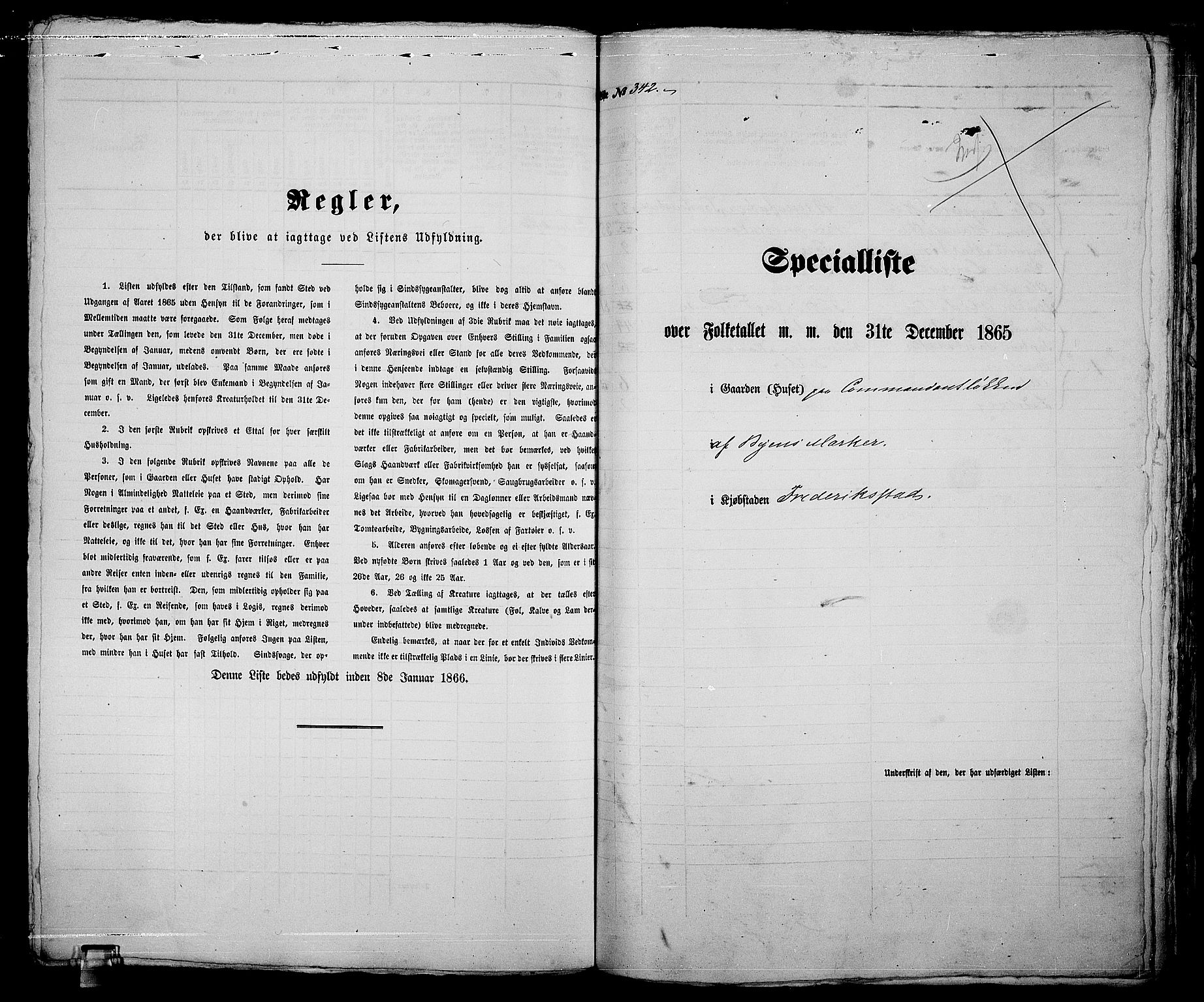 RA, Folketelling 1865 for 0103B Fredrikstad prestegjeld, Fredrikstad kjøpstad, 1865, s. 716