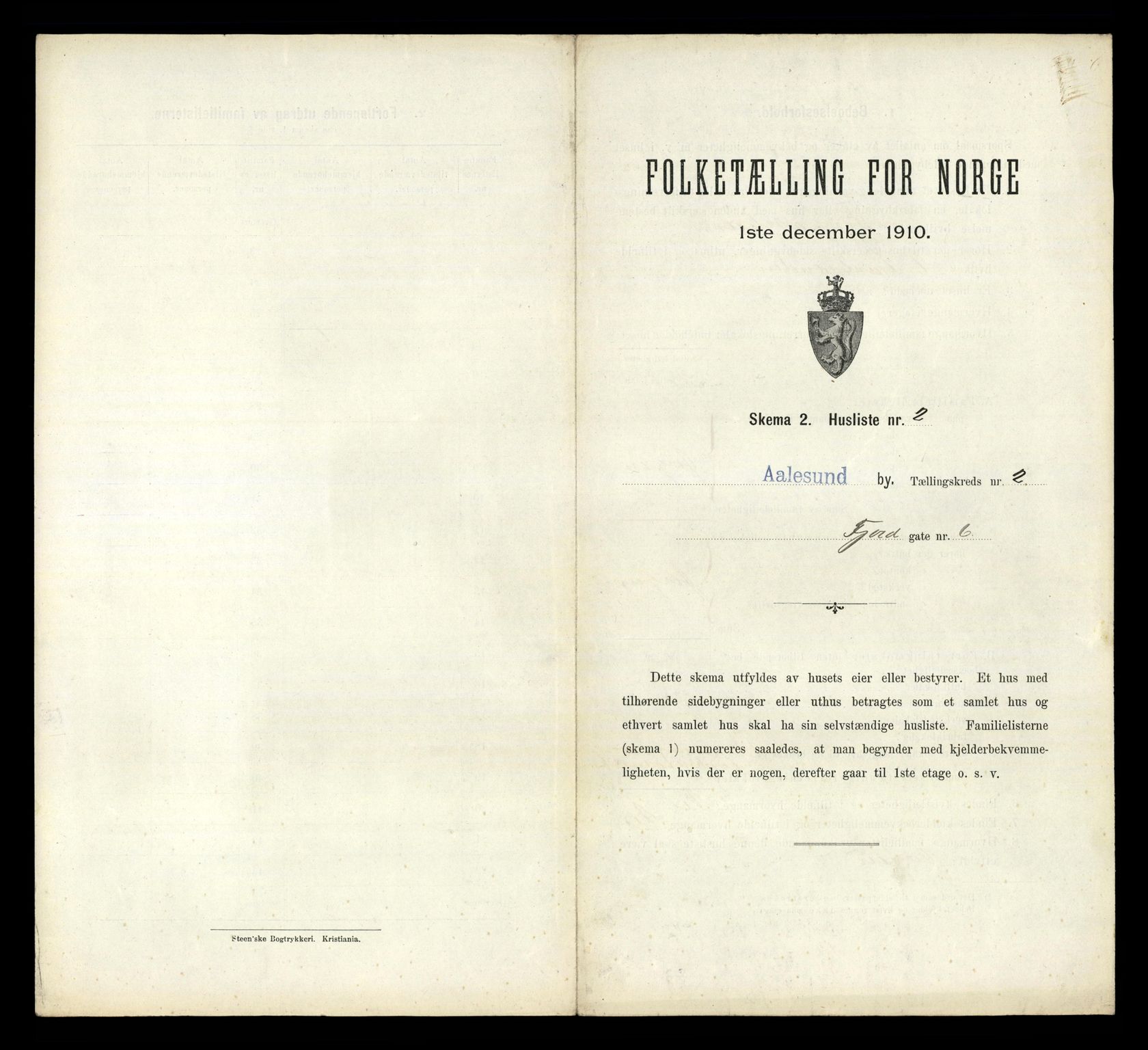 RA, Folketelling 1910 for 1501 Ålesund kjøpstad, 1910, s. 429