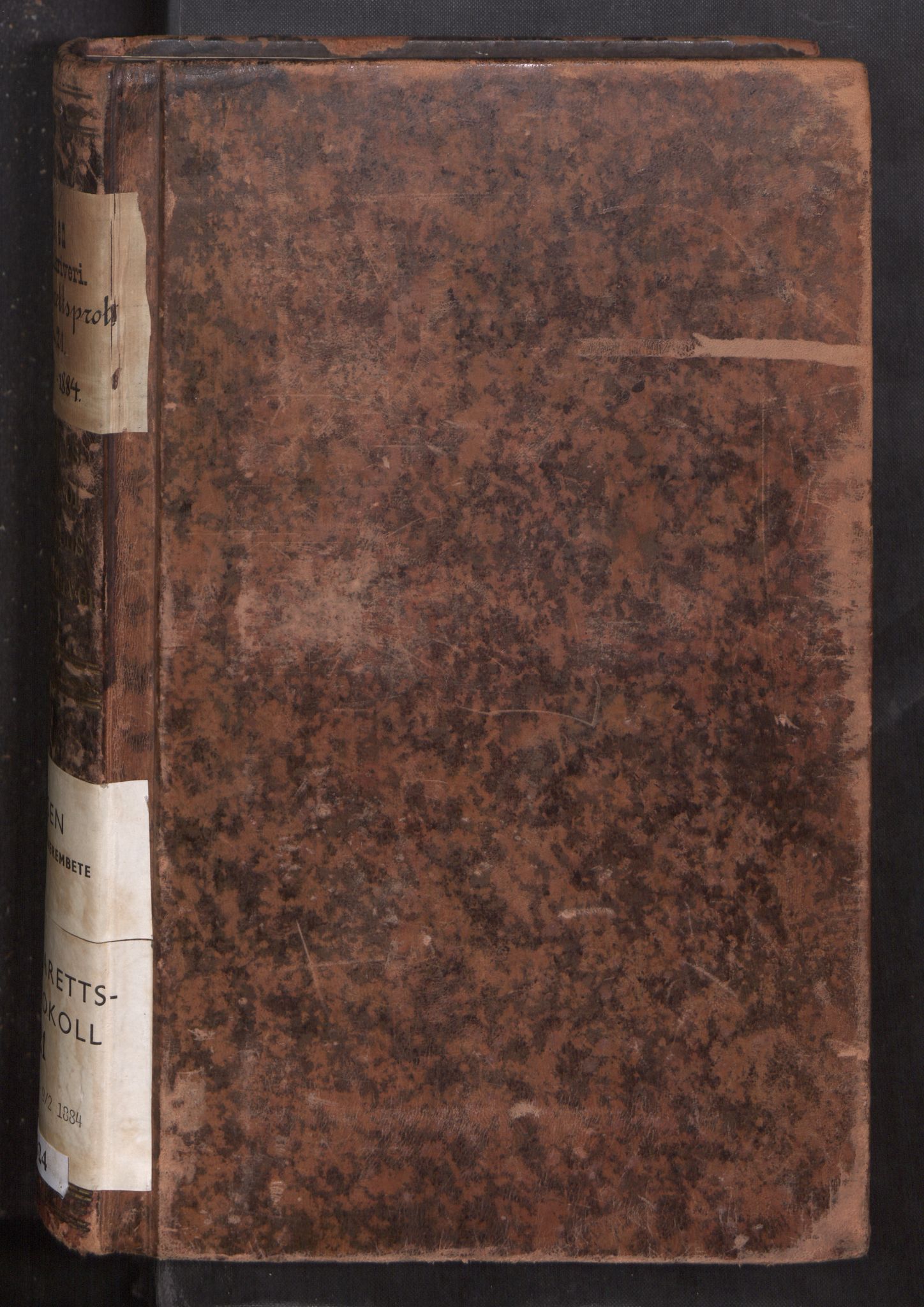 Fosen sorenskriveri, SAT/A-1107/1/1/1B/L0024: Ekstrarettsprotokoll, 1880-1884