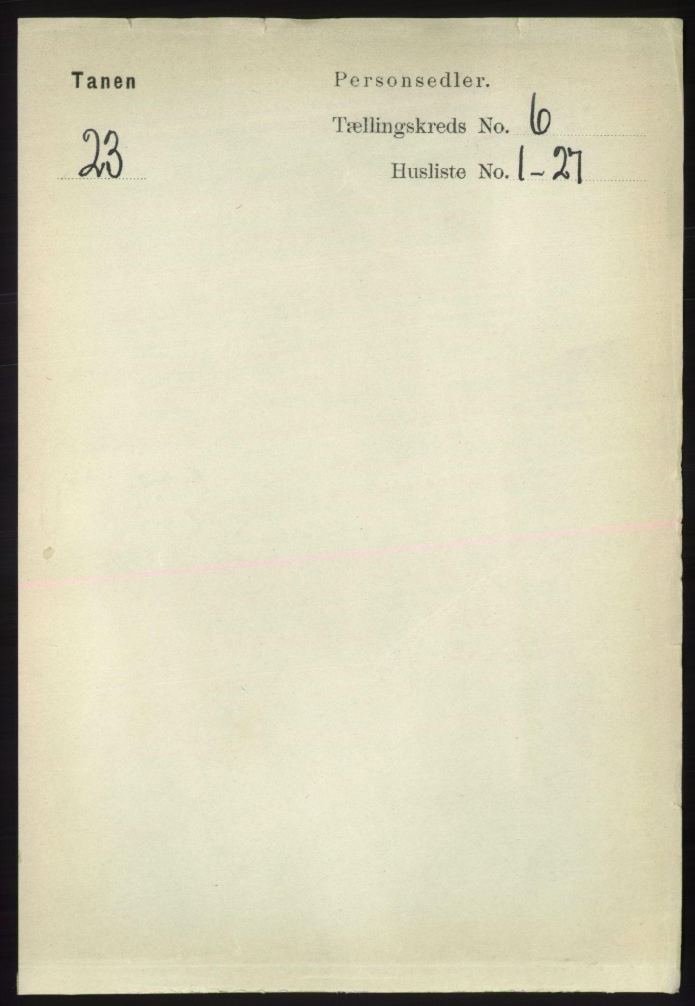 RA, Folketelling 1891 for 2025 Tana herred, 1891, s. 2798