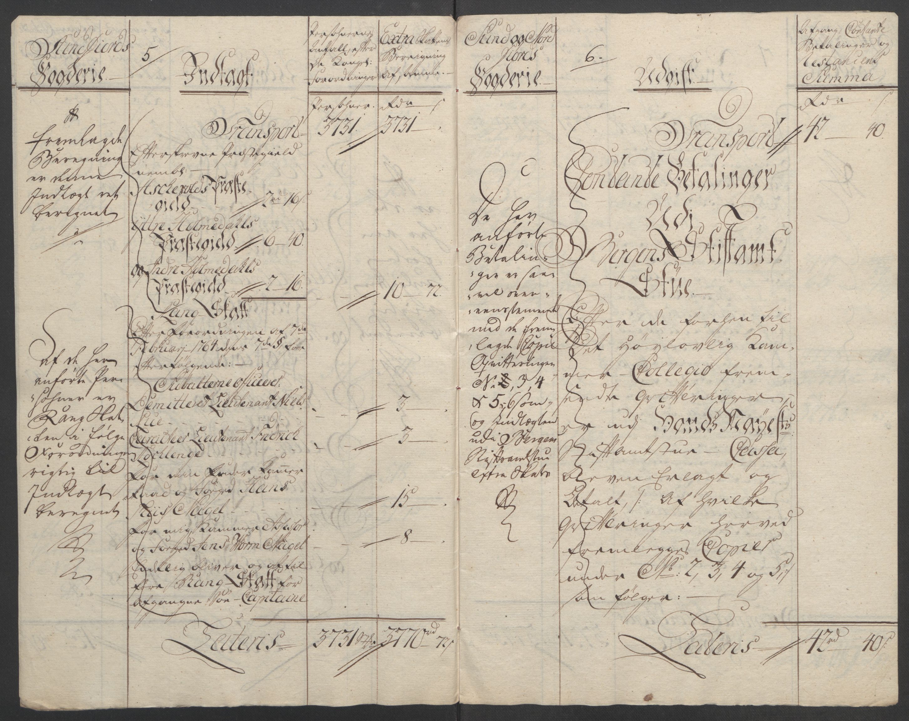 Rentekammeret inntil 1814, Reviderte regnskaper, Fogderegnskap, AV/RA-EA-4092/R53/L3550: Ekstraskatten Sunn- og Nordfjord, 1762-1771, s. 201