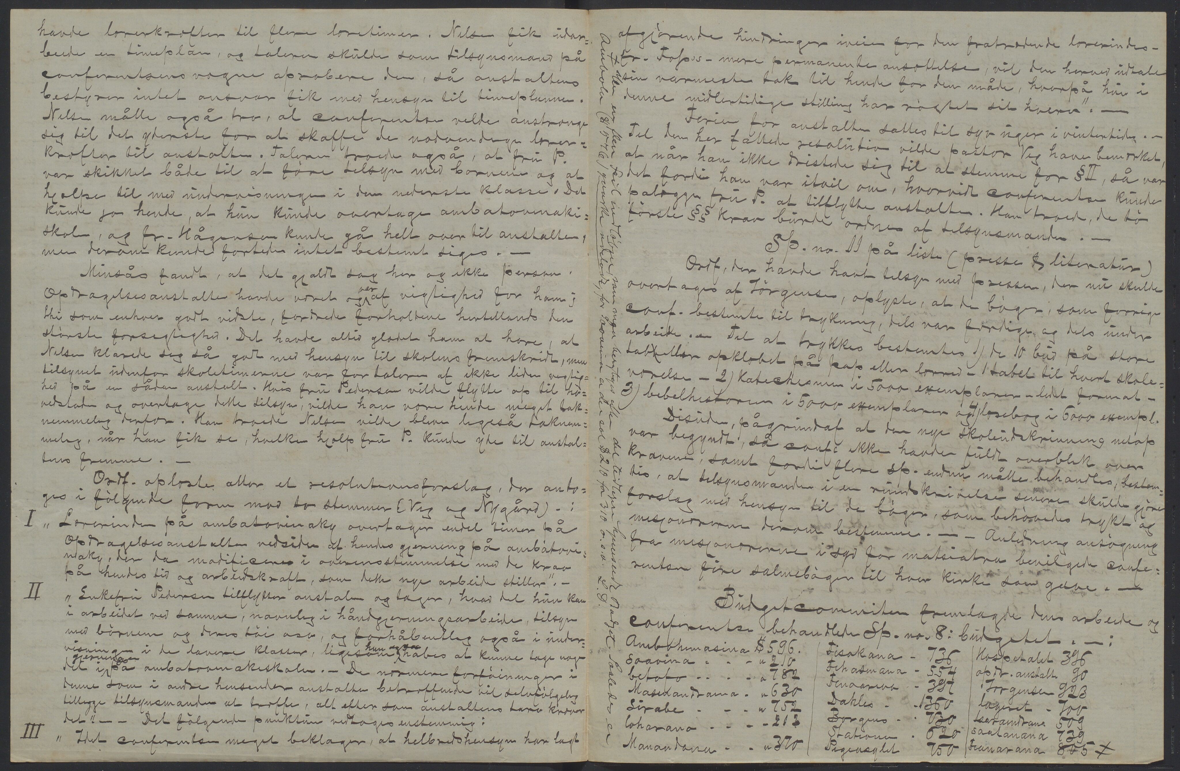 Det Norske Misjonsselskap - hovedadministrasjonen, VID/MA-A-1045/D/Da/Daa/L0036/0004: Konferansereferat og årsberetninger / Konferansereferat fra Madagaskar Innland., 1883