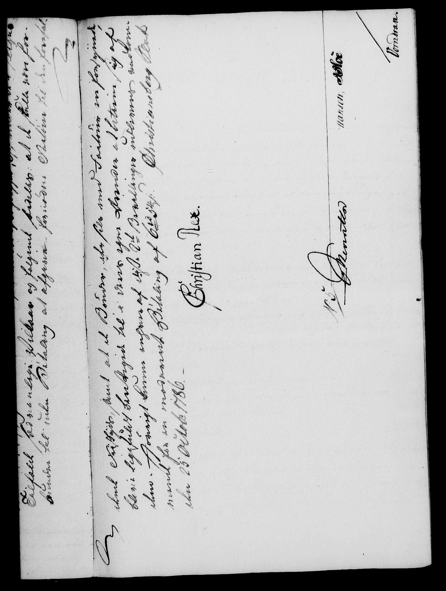 Rentekammeret, Kammerkanselliet, RA/EA-3111/G/Gf/Gfa/L0068: Norsk relasjons- og resolusjonsprotokoll (merket RK 52.68), 1786, s. 944